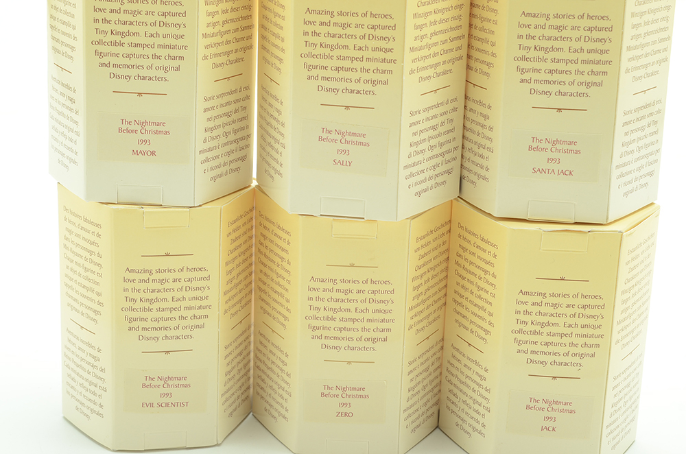 Disney "The Nightmare Before Christmas" "Tiny Kingdom" Figurines