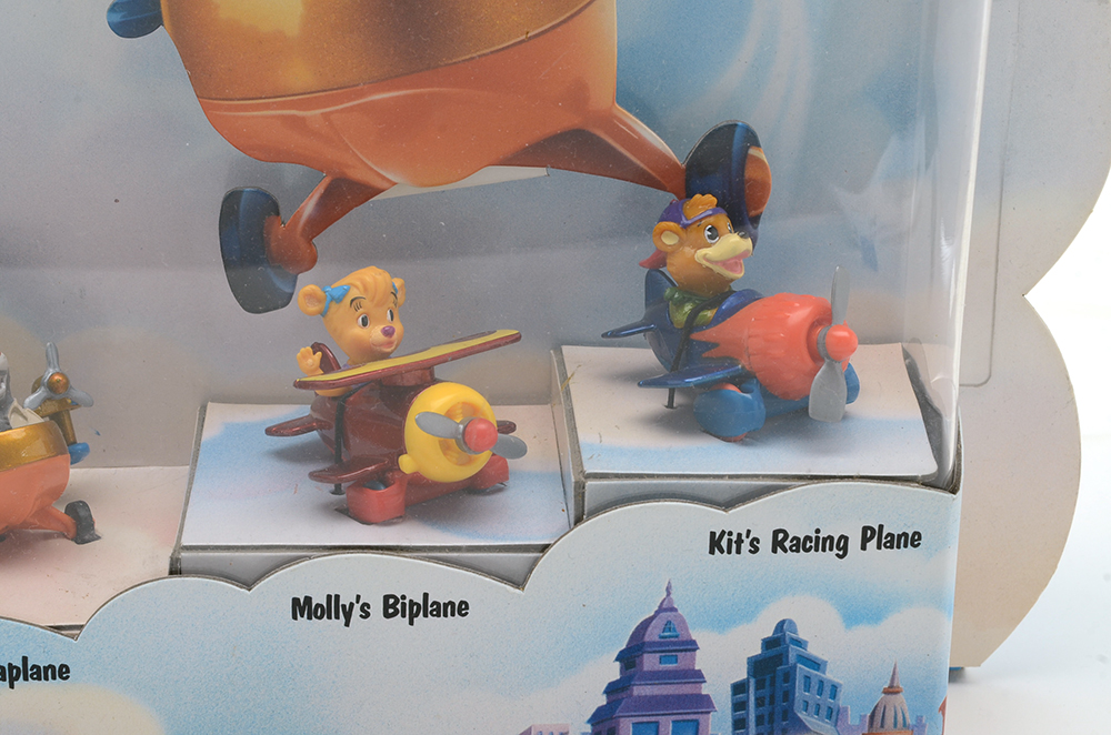 1990 Disney "TaleSpin" McDonald's Happy Meal Display With Die-Cast Planes