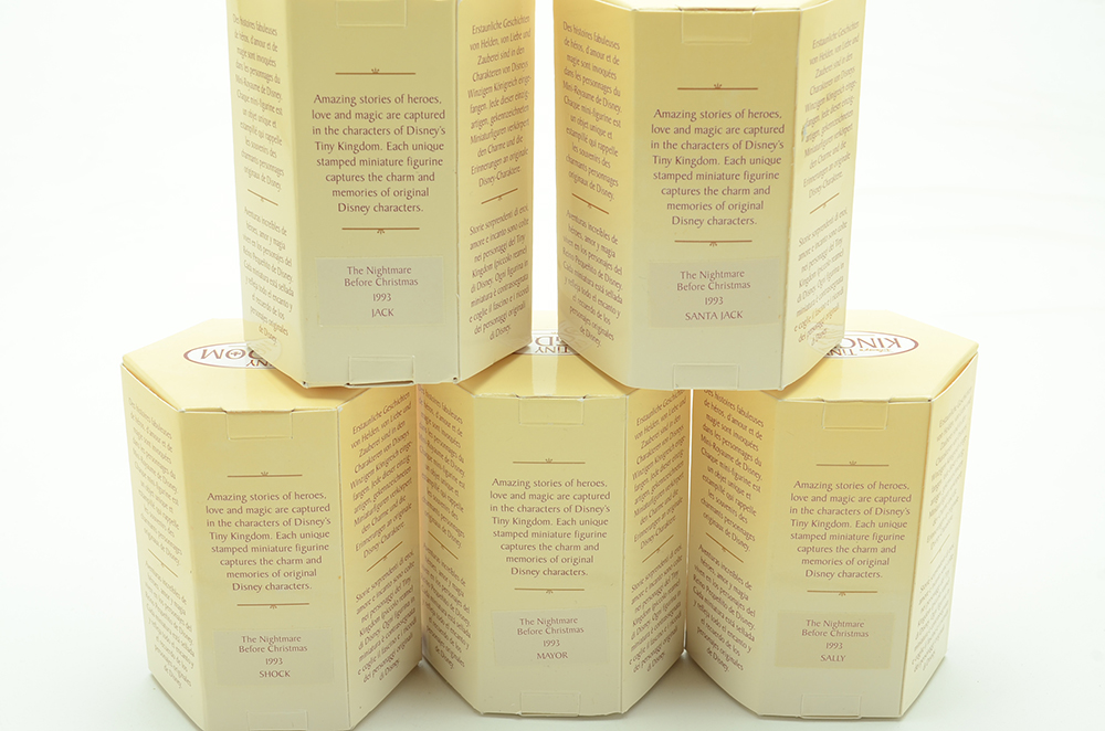 Disney "The Nightmare Before Christmas" "Tiny Kingdom" Figurines