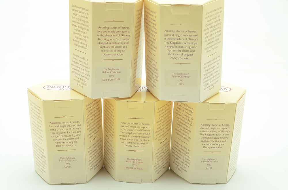 Disney "The Nightmare Before Christmas" "Tiny Kingdom" Figurines