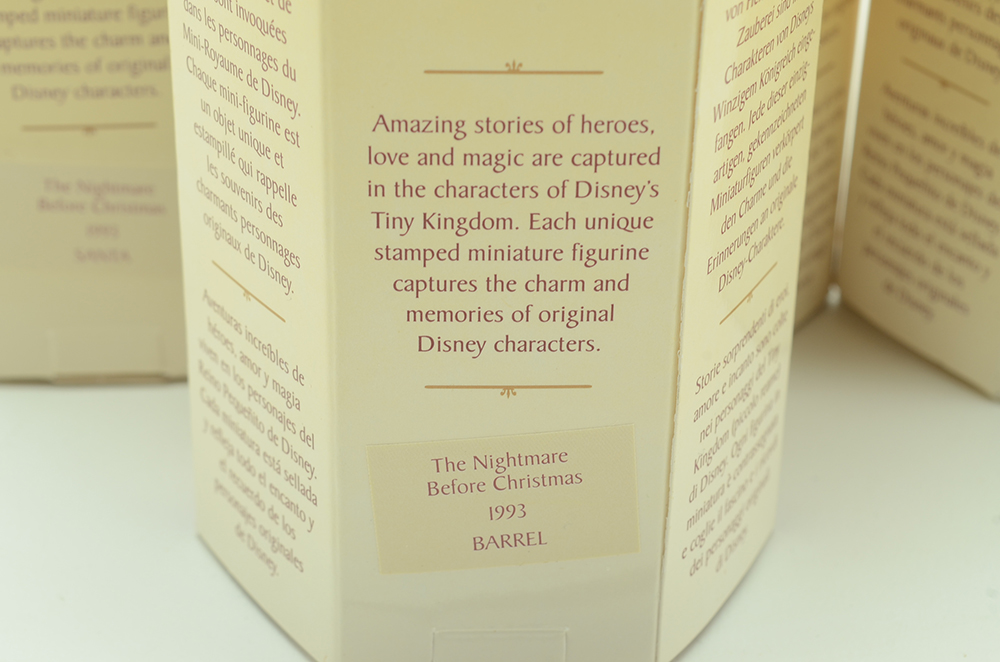 Disney "The Nightmare Before Christmas" "Tiny Kingdom" Figurines