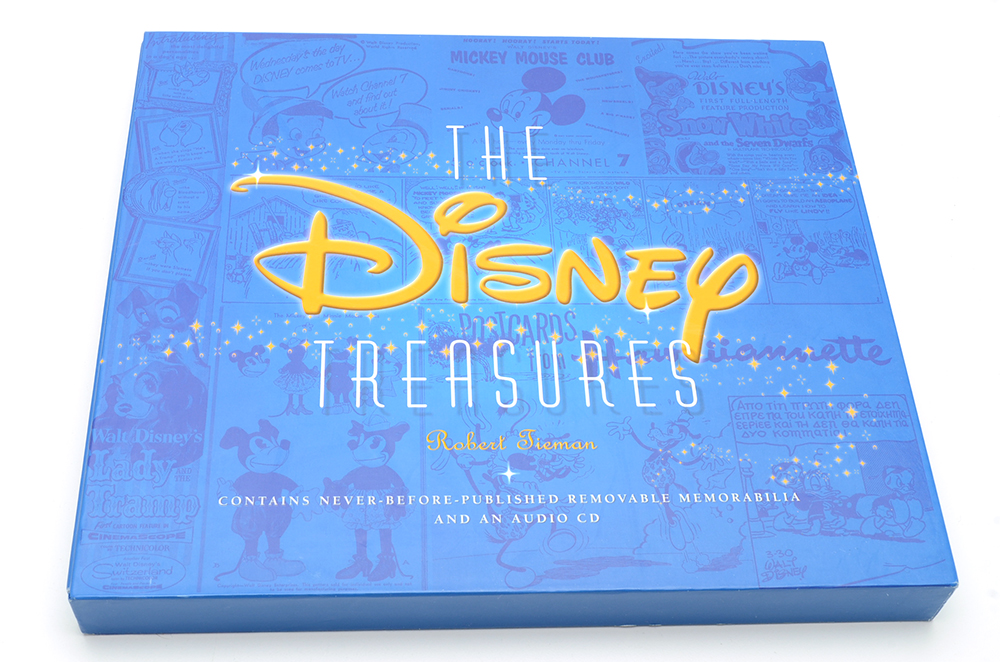 Disney History Books Featuring "The Disney Treasures"