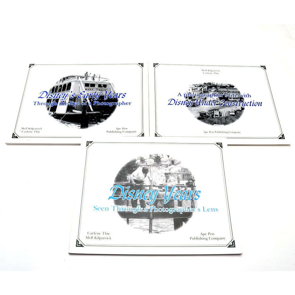 Disney History Books Featuring "The Disney Treasures"