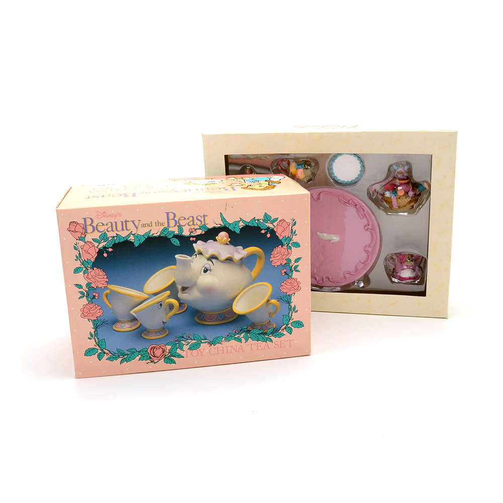 Disney "Beauty and the Beast" and "Cinderella" Tea Sets