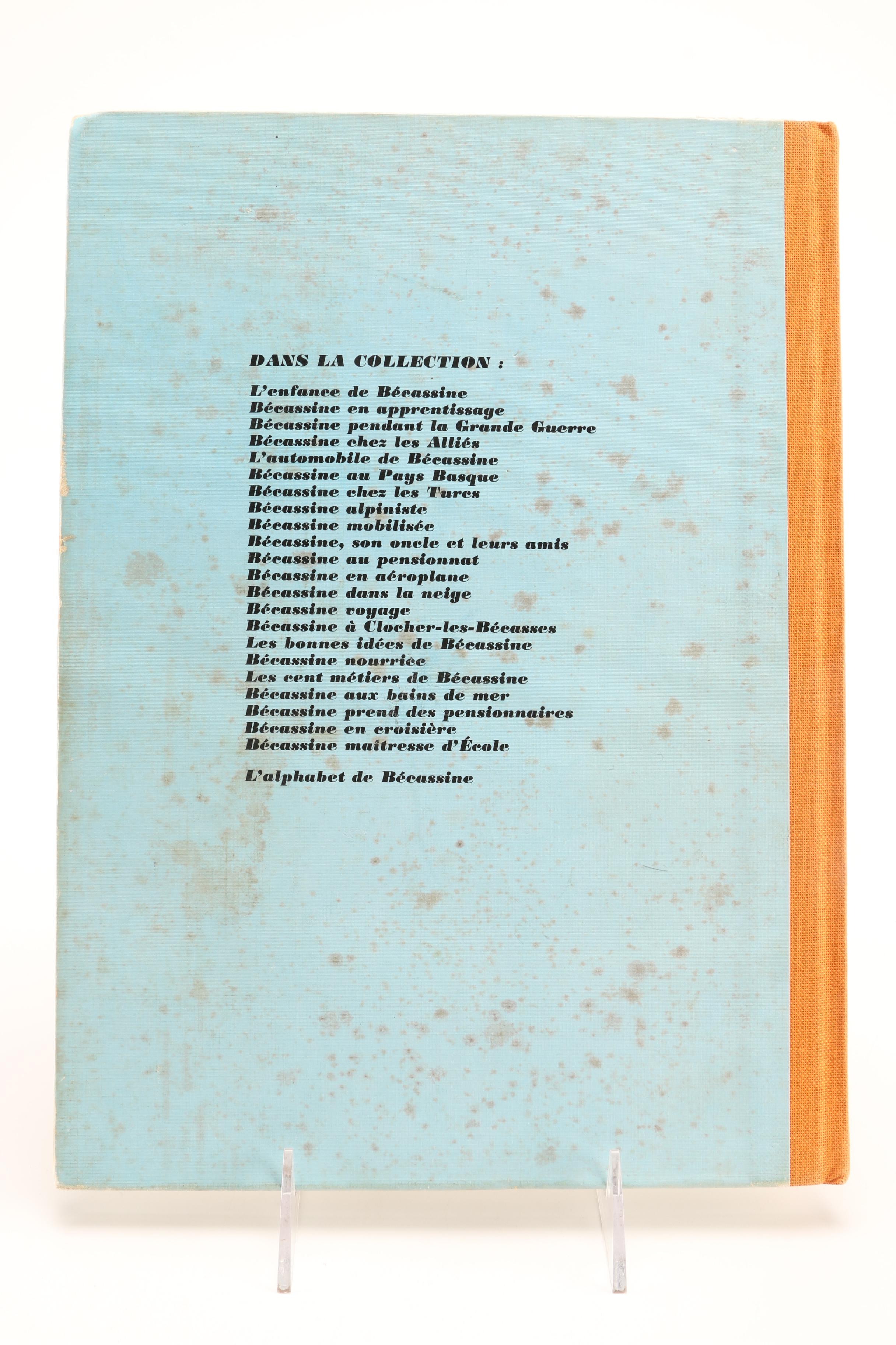 Vintage French Children's Books including "Becassine En Croisiere"