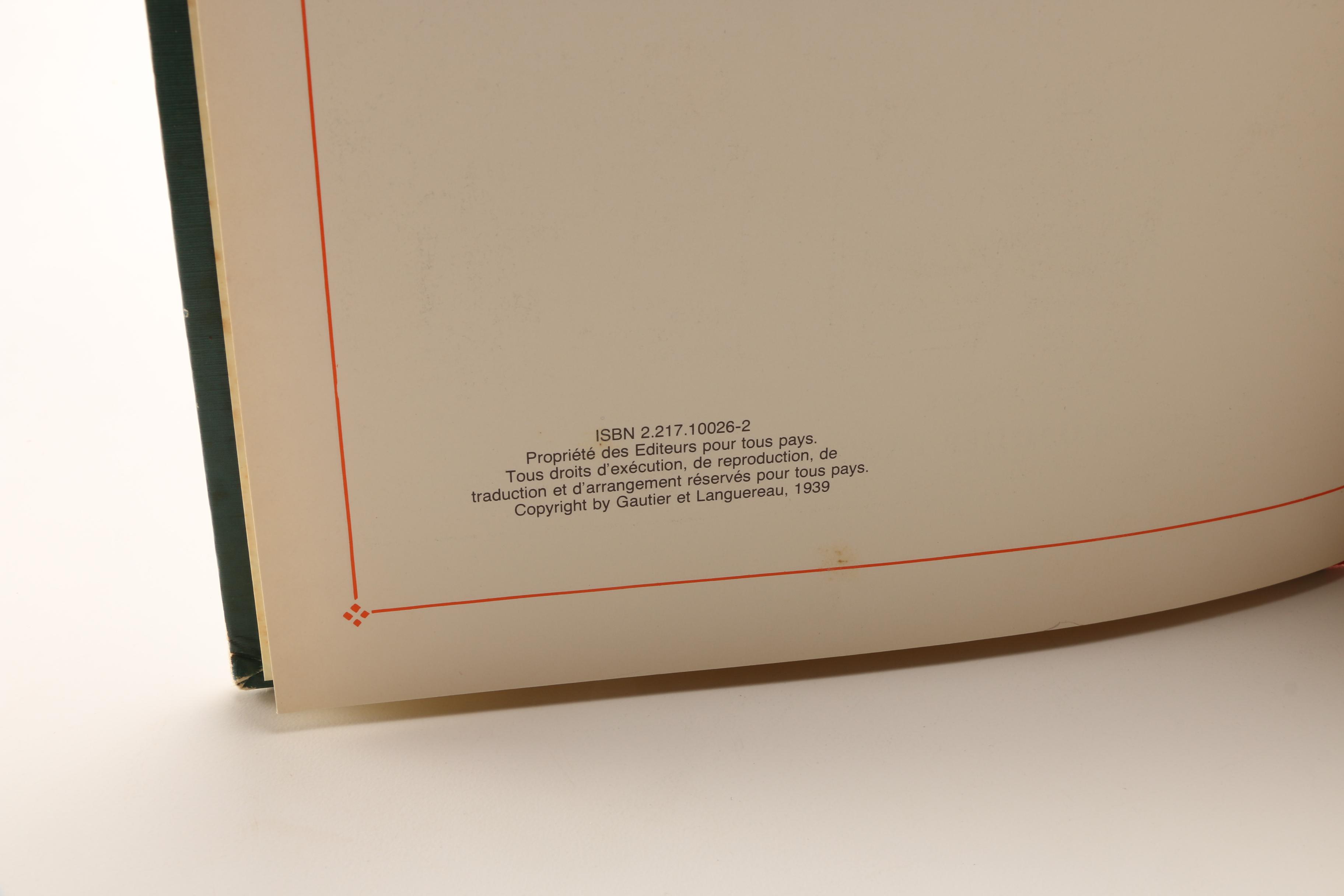 Vintage French Children's Books including "Becassine En Croisiere"