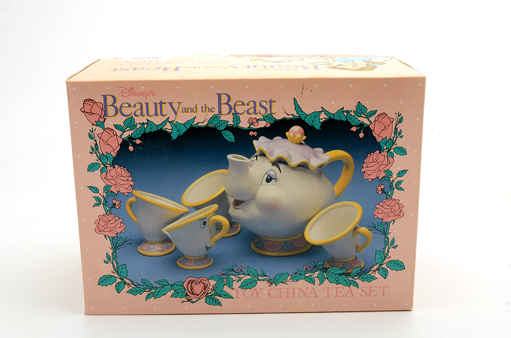 Disney "Beauty and the Beast" and "Cinderella" Tea Sets