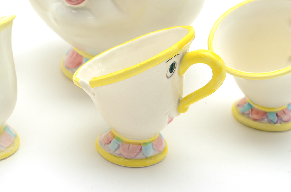 Disney "Beauty and the Beast" and "Cinderella" Tea Sets