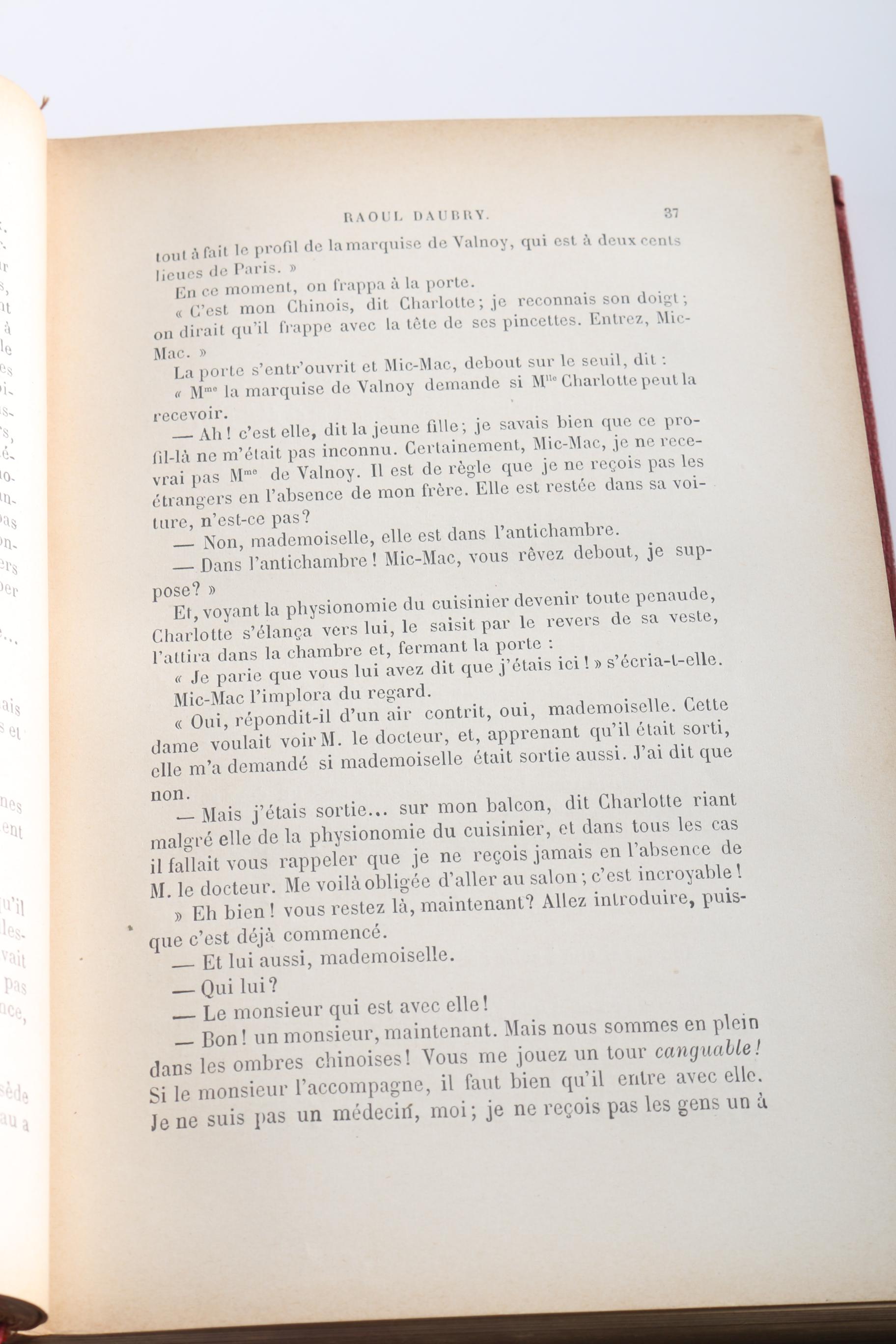 1903 "Raoul Daubry: Chef de Famille" by Mlle. Z. Fleuriot