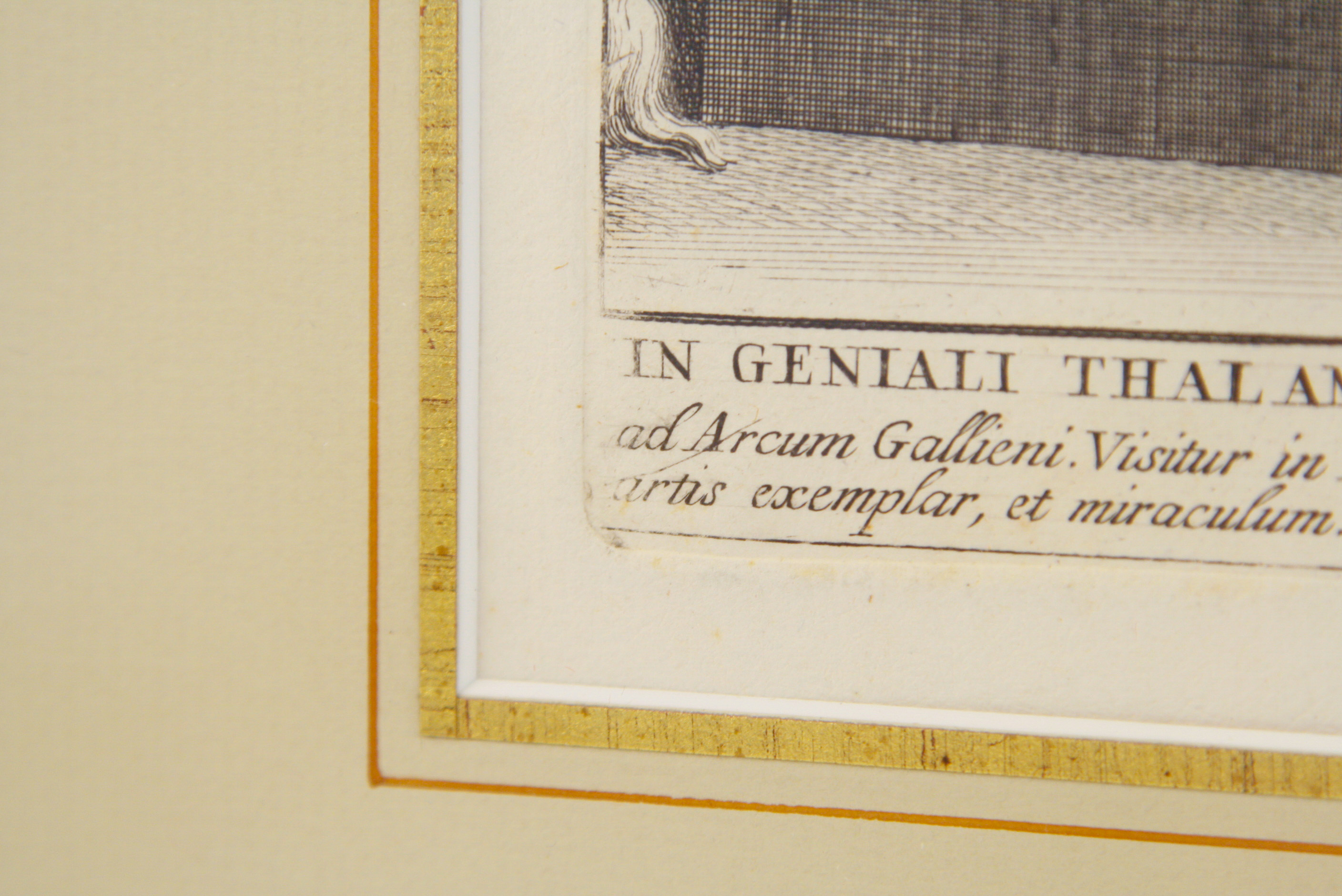 17th Century Pietro Santi Bartoli Engraving