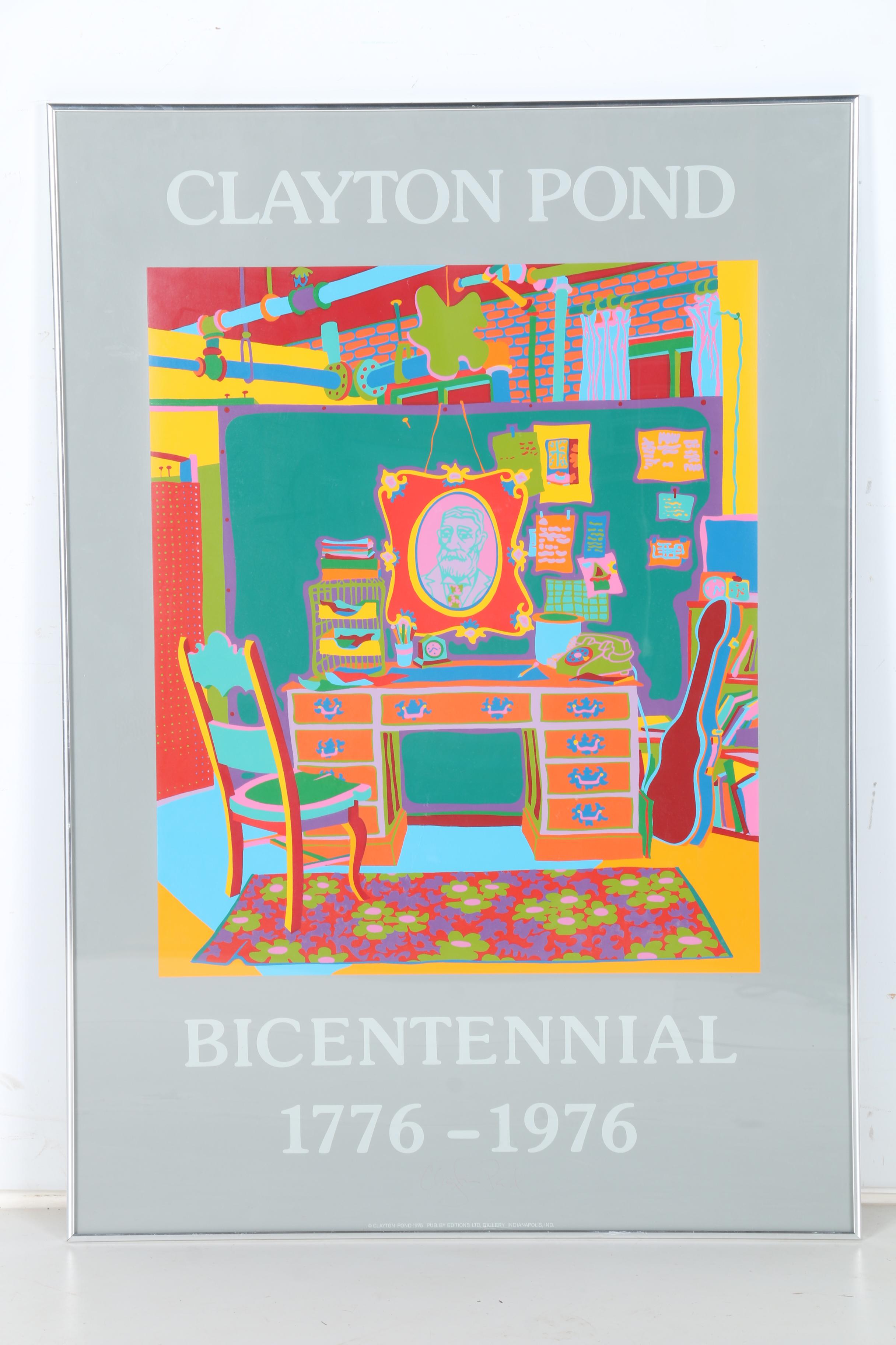 Clayton Pond Serigraph