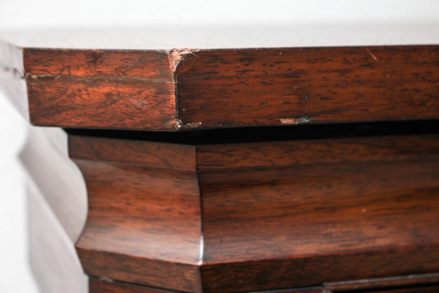Antique Sewing Table with Embroidered Foot Stool