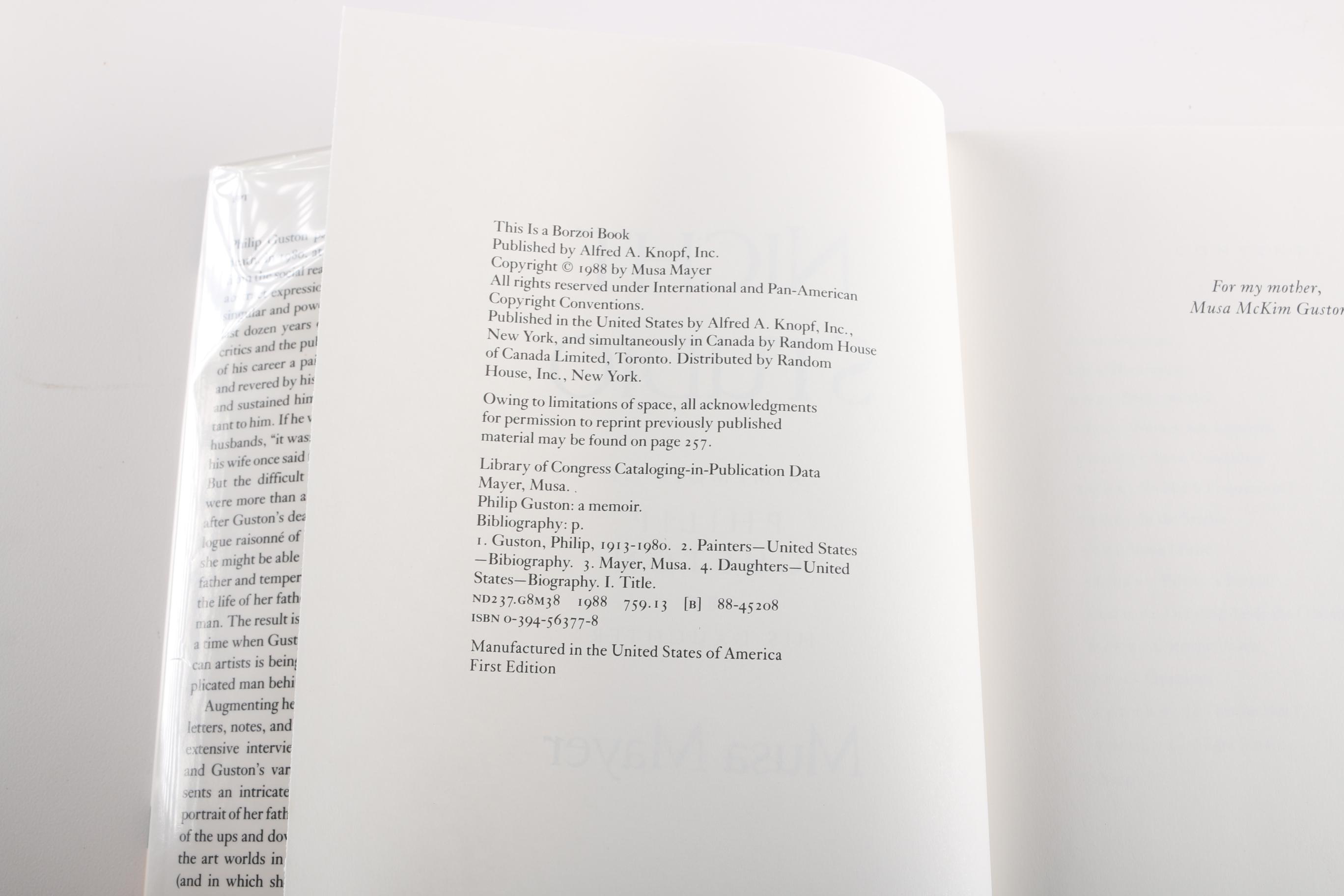 "Evolution: The Modern Synthesis" by Julian Huxley and "Night Studio" by Musa Mayer