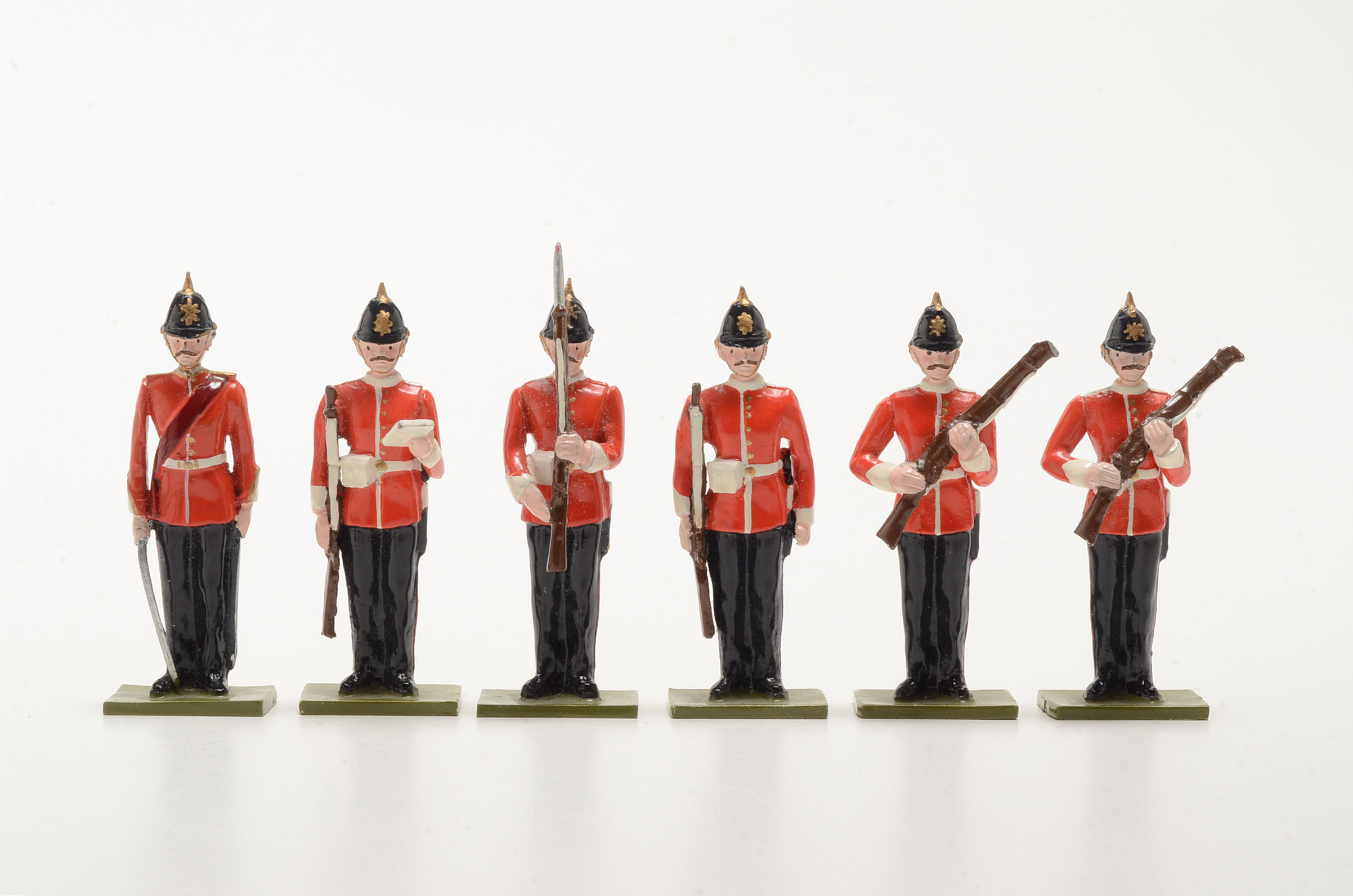 Collection of Steadfast Cast Metal Soldiers