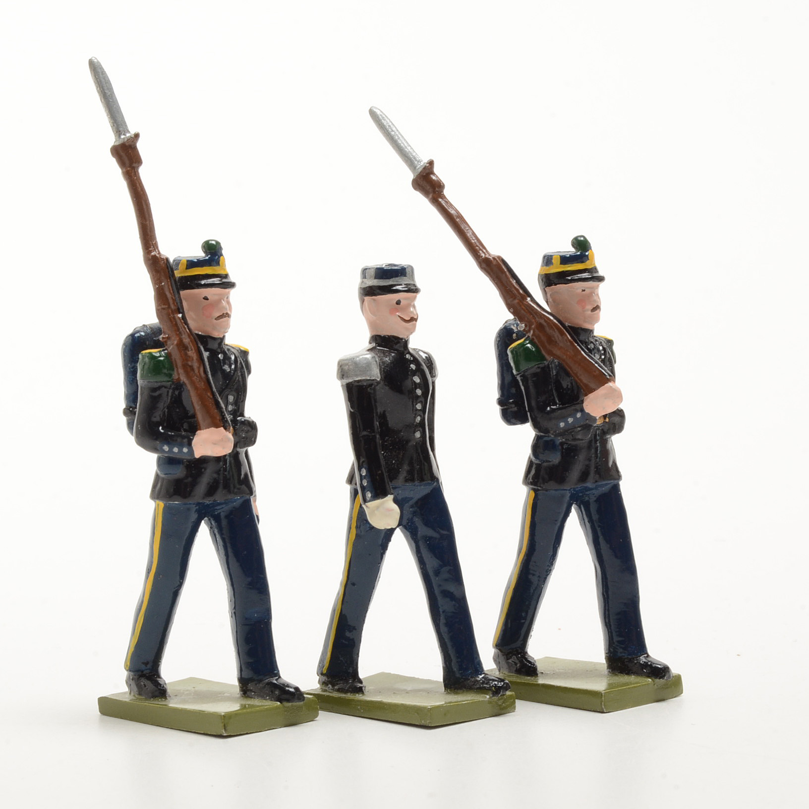 Collection of Steadfast Cast Metal Soldiers