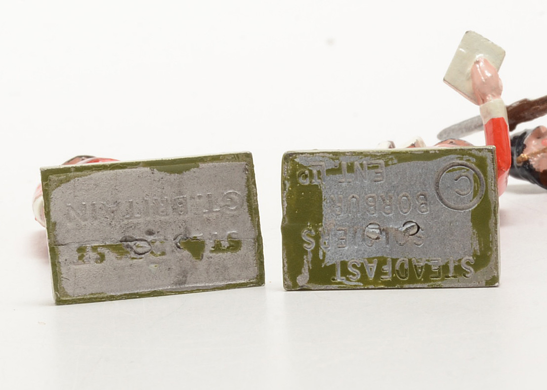 Collection of Steadfast Cast Metal Soldiers