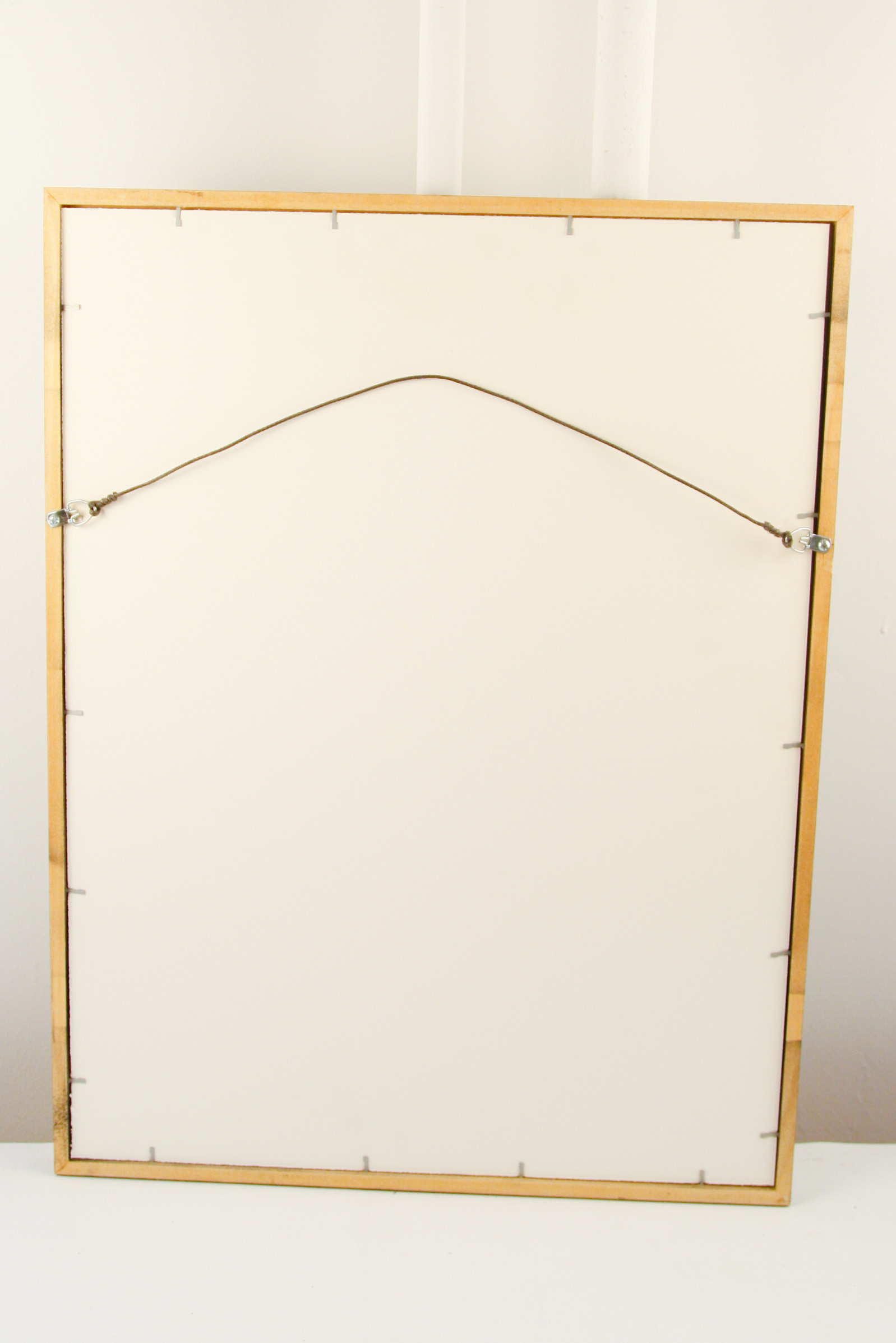 Framed Chromogenic Photograph of a Grass Stalk Blowing in the Wind