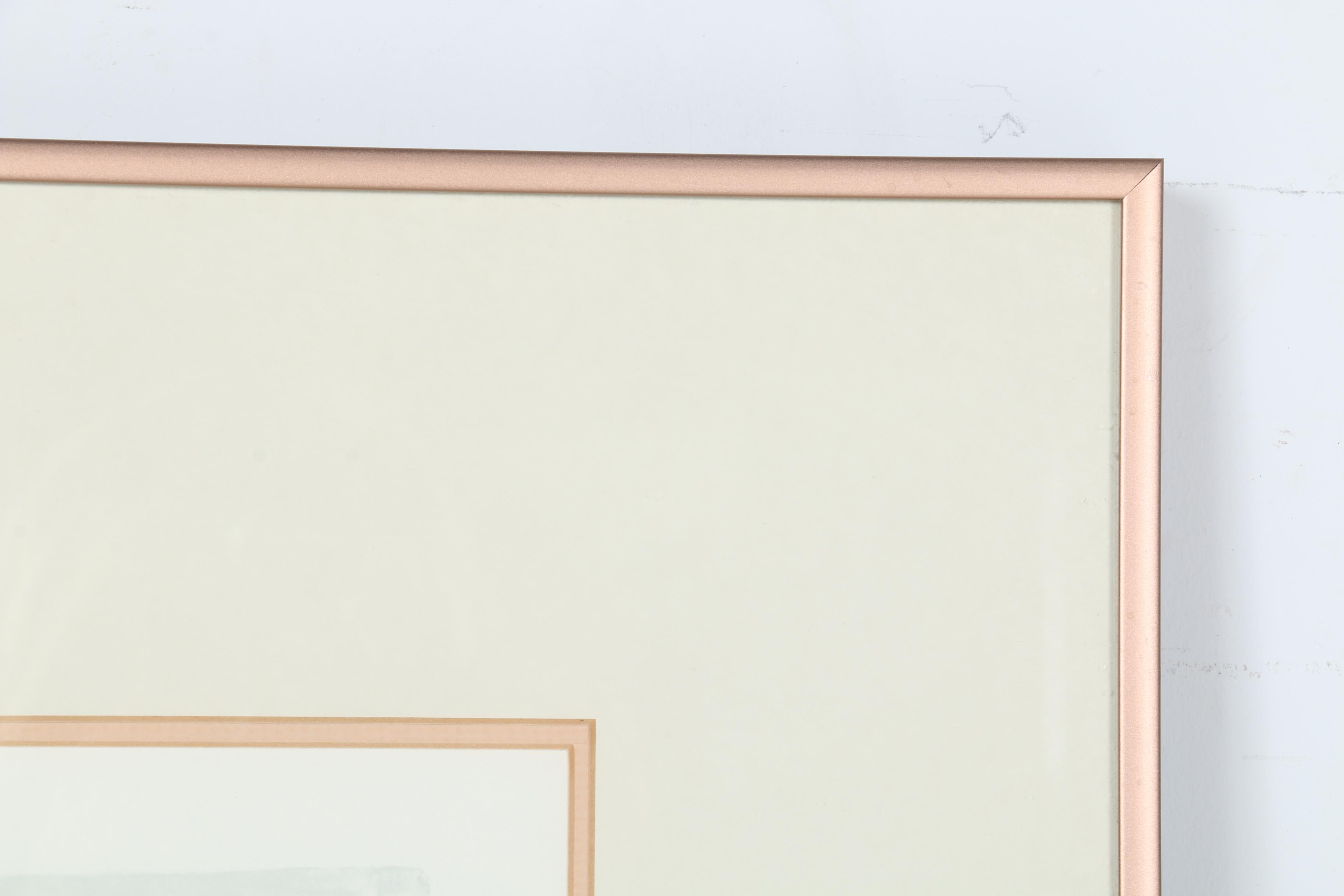 E. S. Bufano Artist Proof Lithograph "The Geishas"