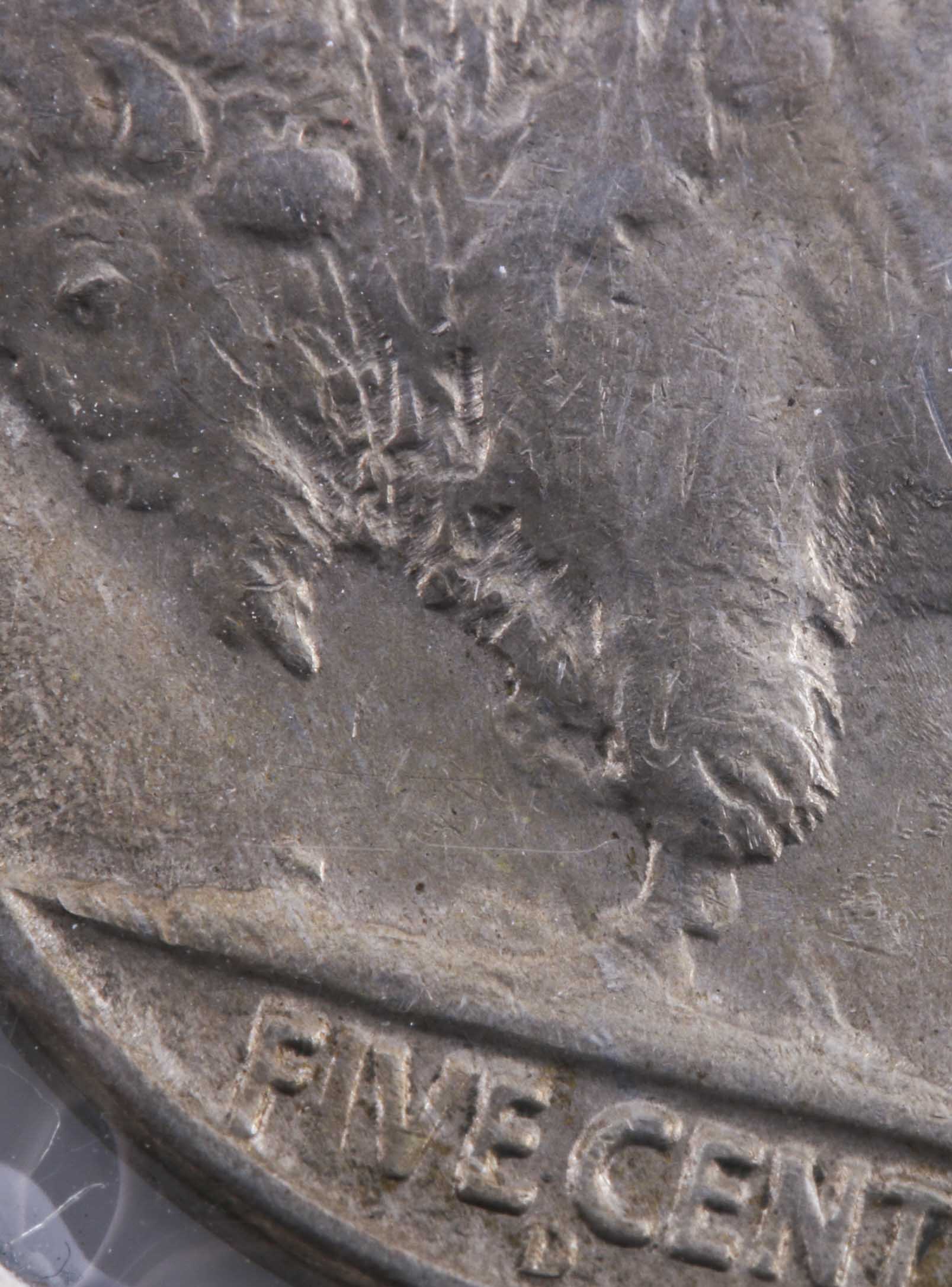 1937 D Three Legged Buffalo Nickel