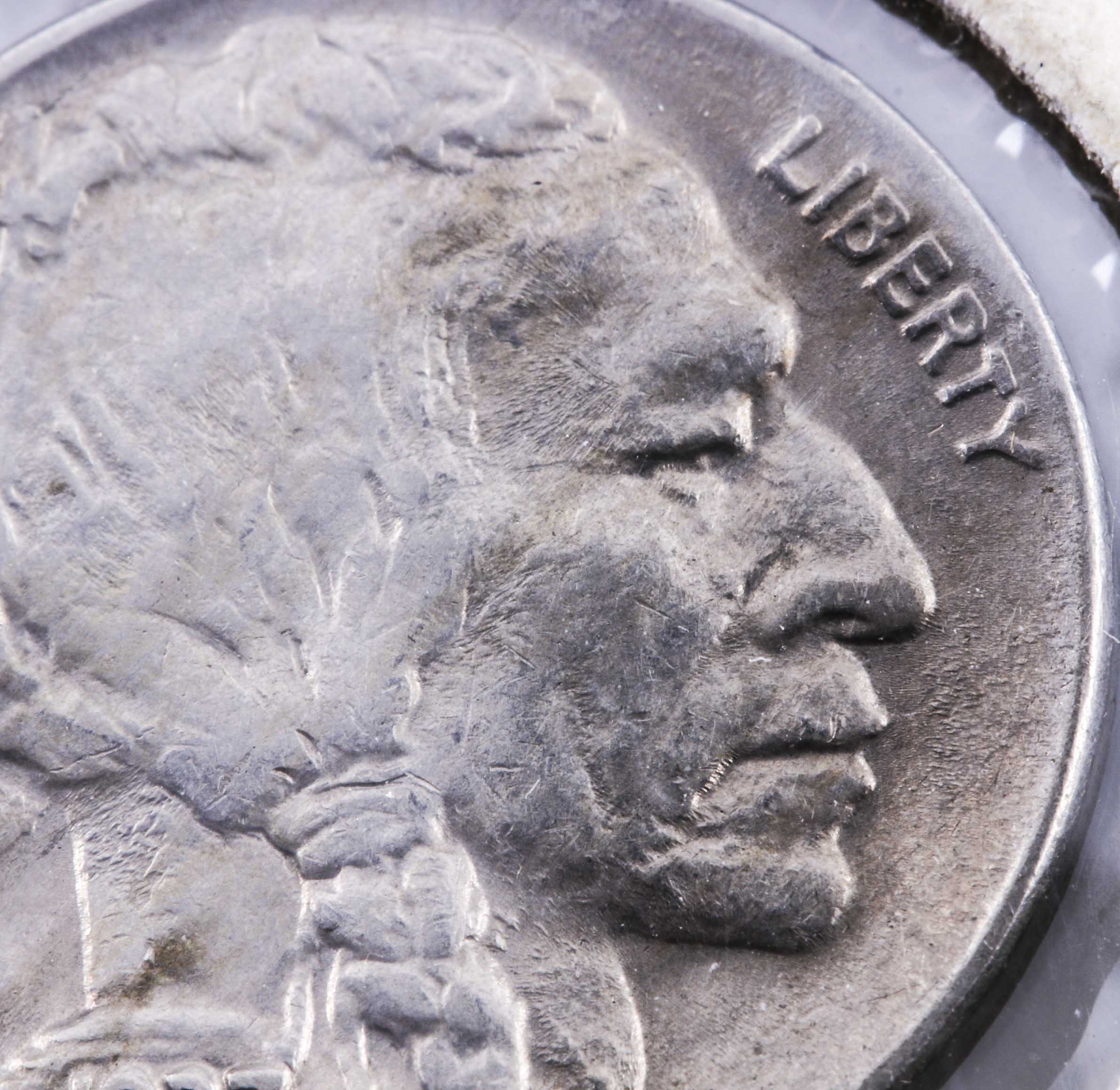 1937 D Three Legged Buffalo Nickel
