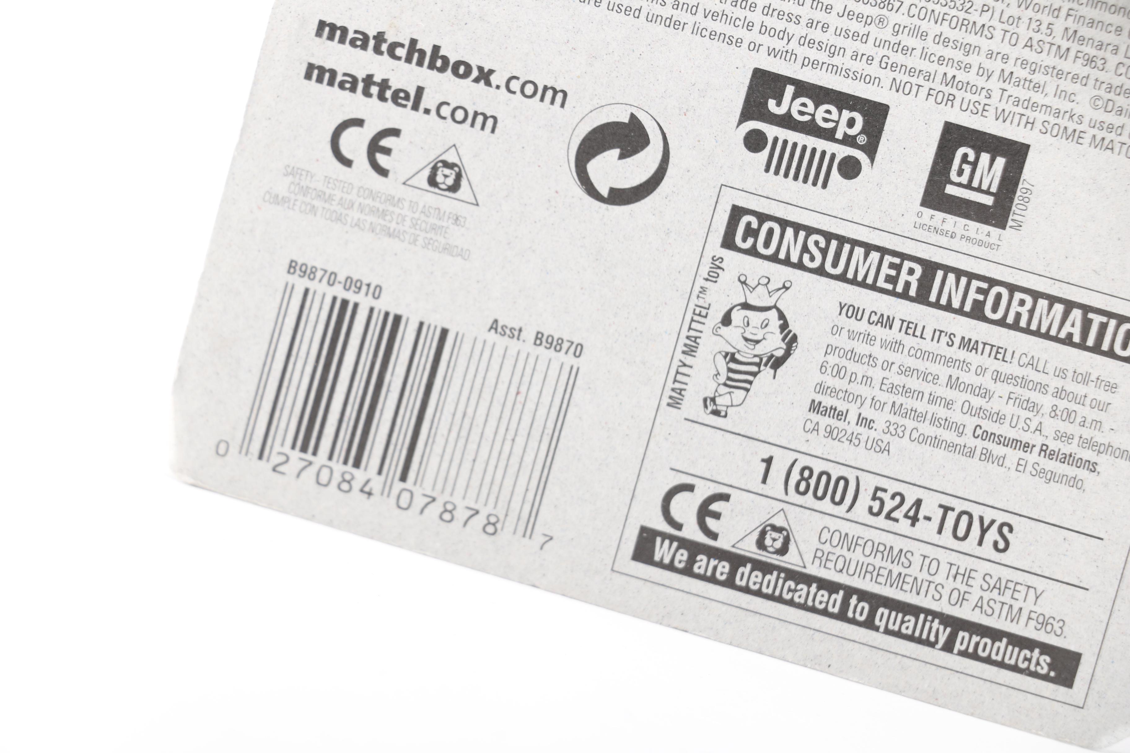 Matchbox "True Heroes" Collection