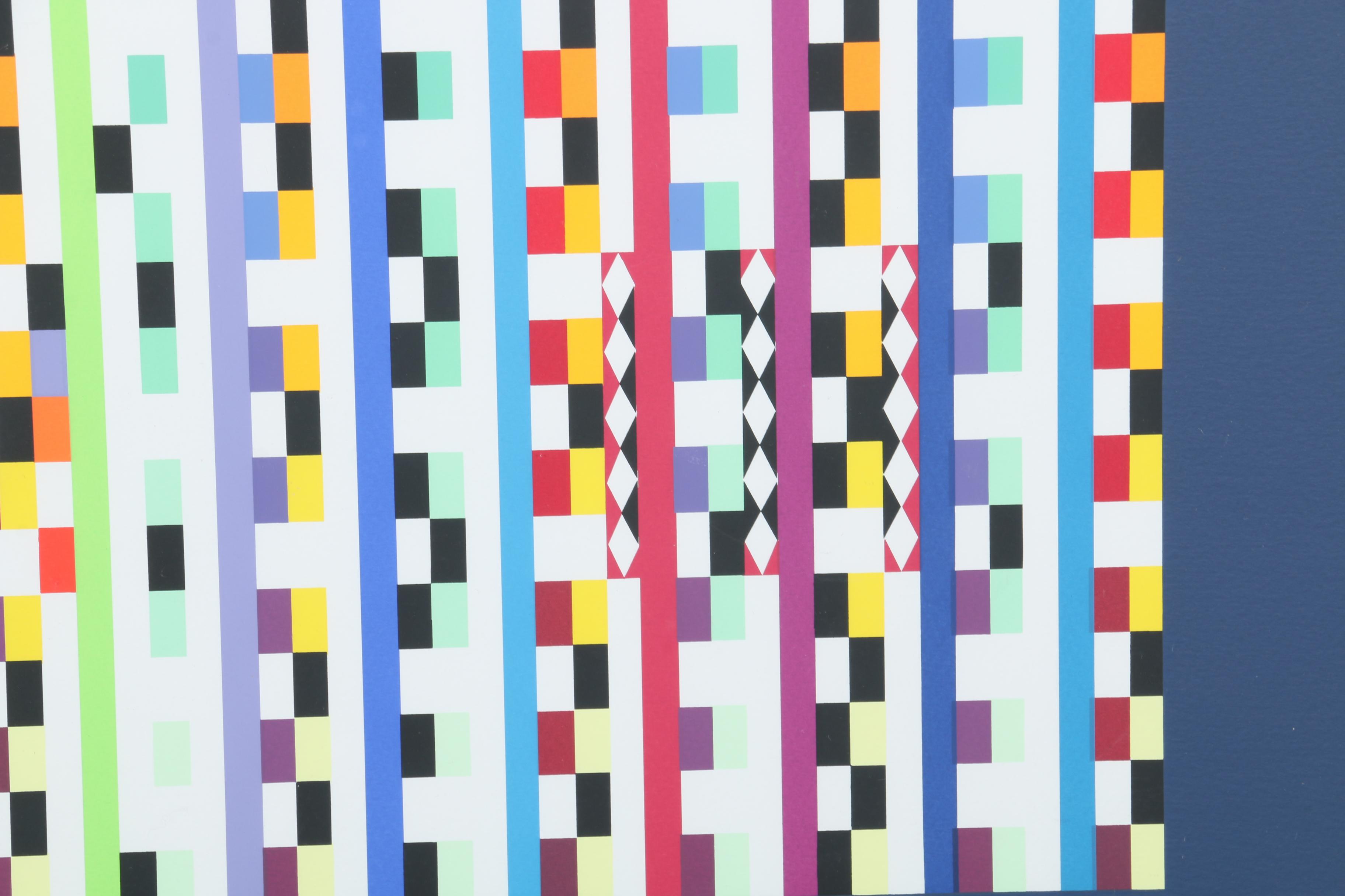 Yaacov Agam Limited Edition Serigraph "Beyond the Visible"