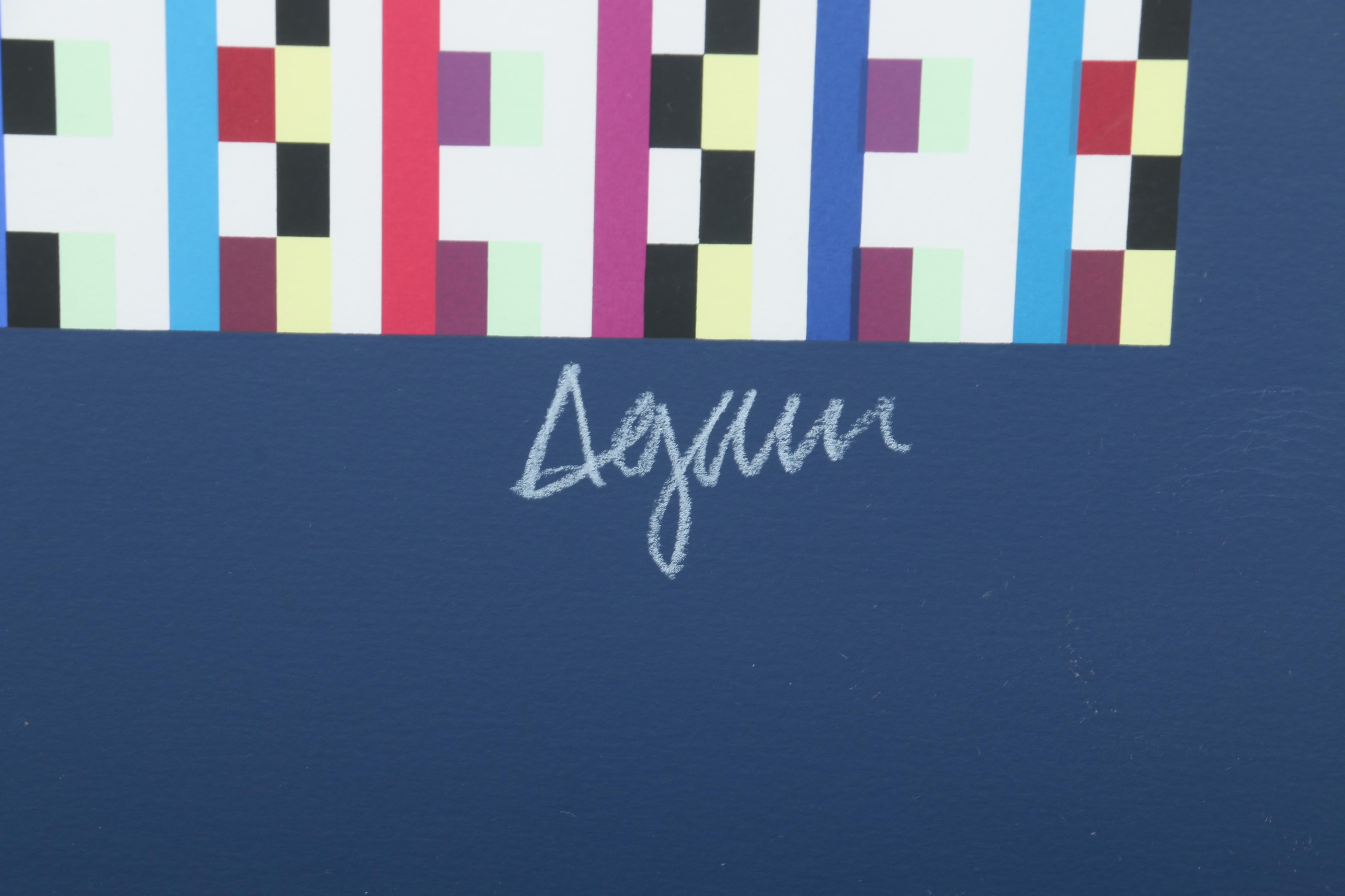 Yaacov Agam Limited Edition Serigraph "Beyond the Visible"