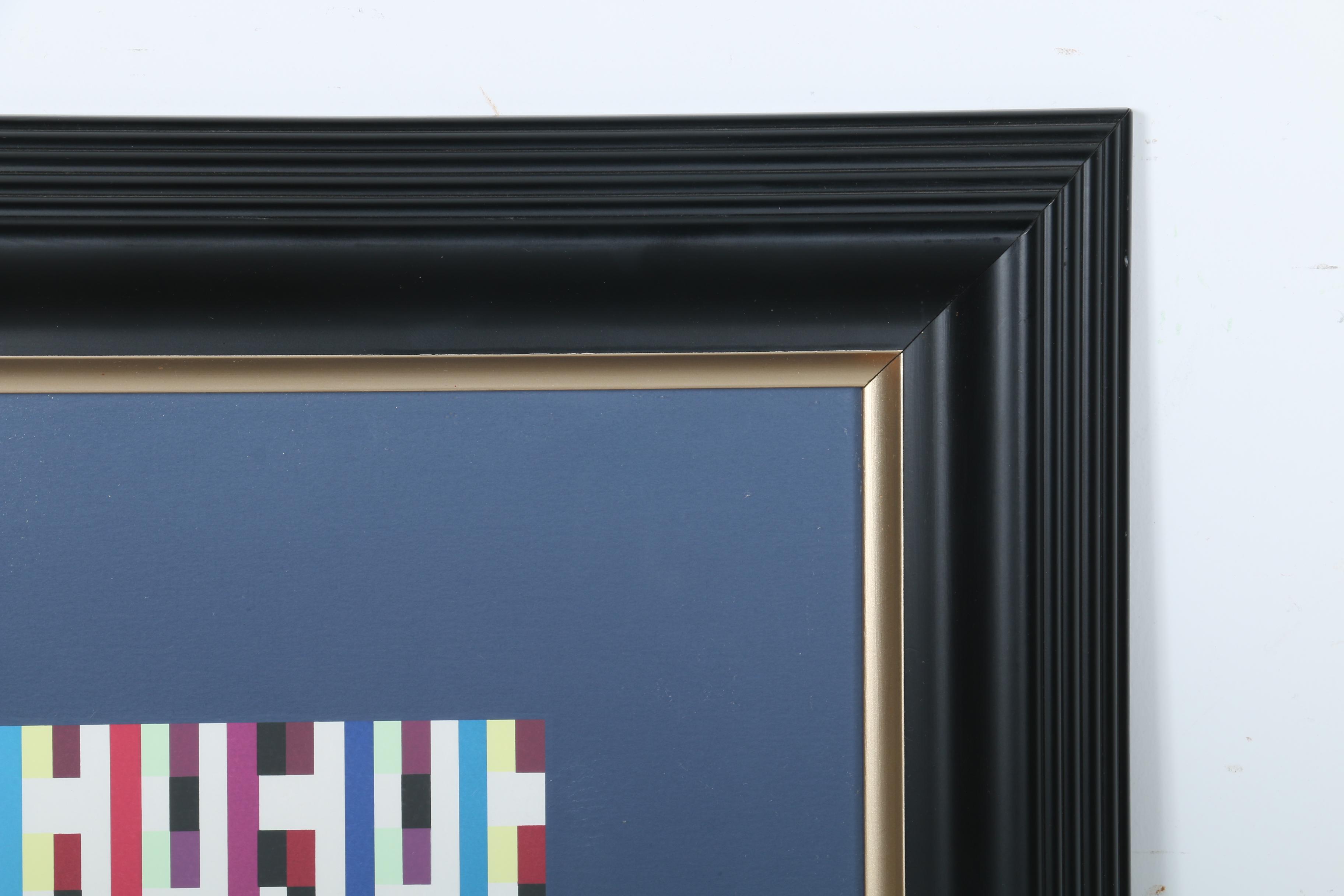 Yaacov Agam Limited Edition Serigraph "Beyond the Visible"