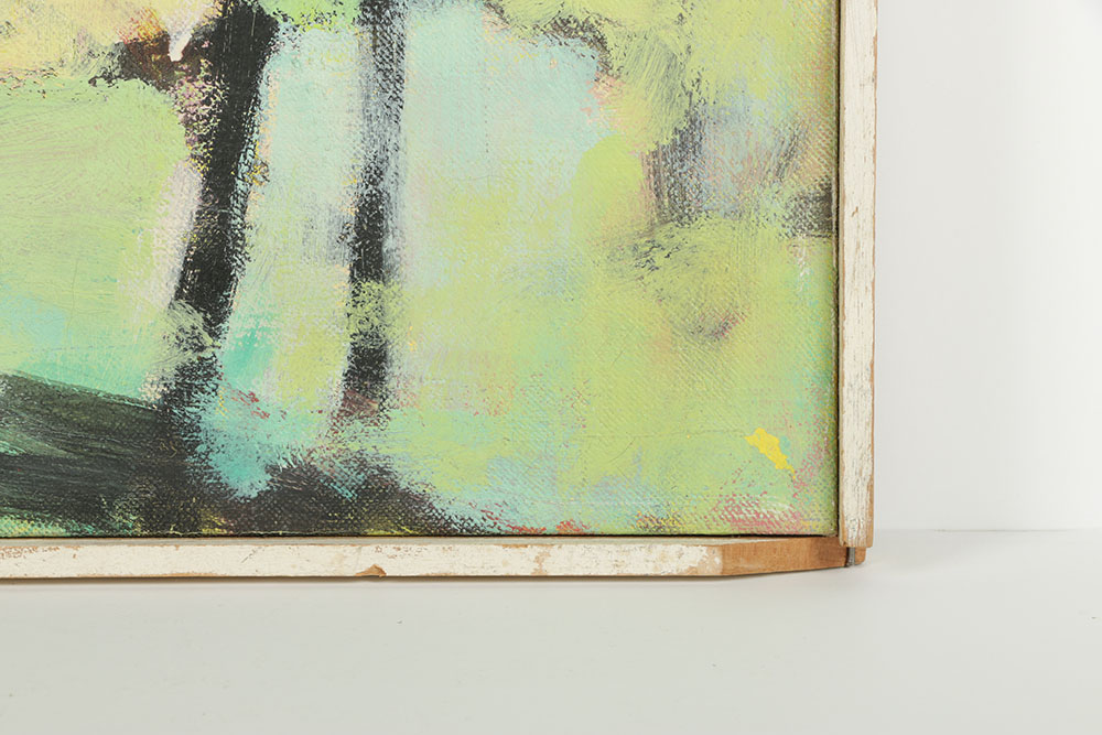 James Yoko Oil Painting on Canvas Abstract Composition