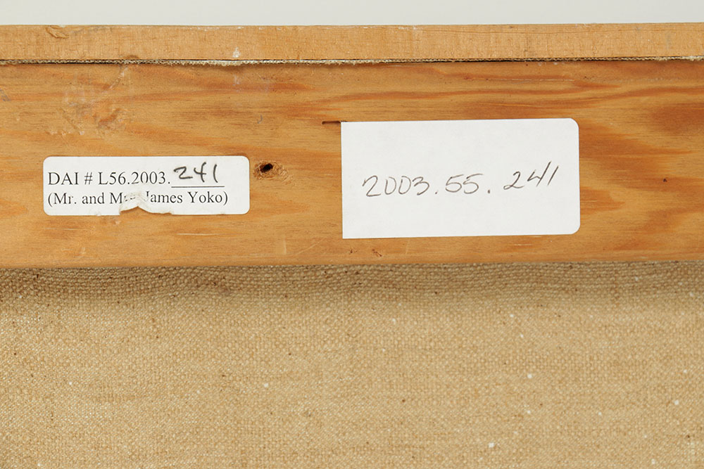 James Yoko Oil Painting on Canvas Abstract Composition