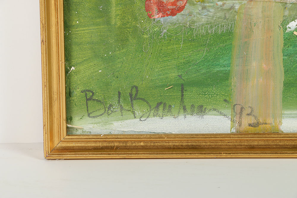 Robert T. Baribeau Mixed Media on Canvas "Color Wall Series"