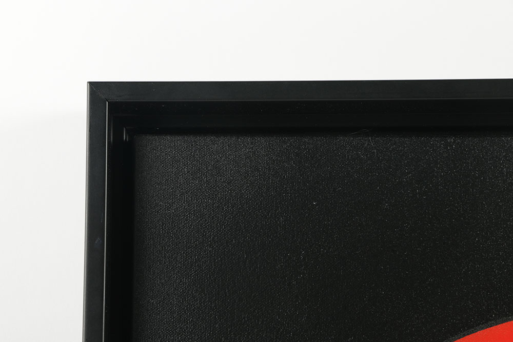 Ada Trillo Acrylic Painting on Canvas with  18 carat Gold Leaf Abstract Scene