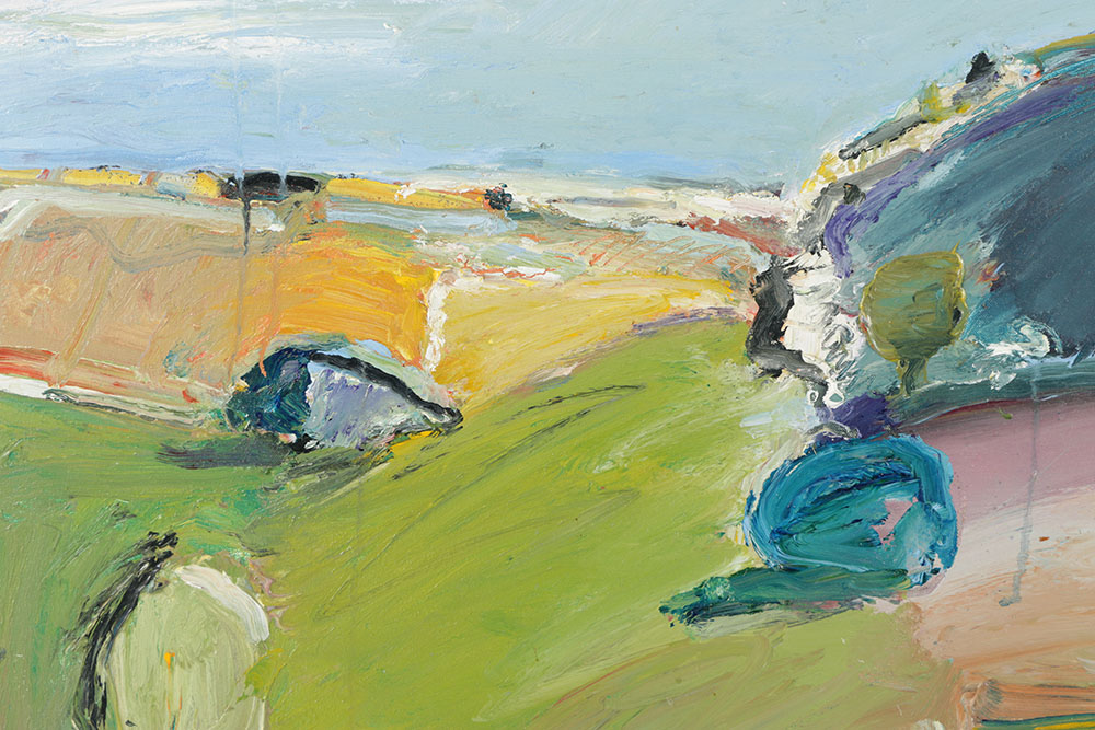 Robert T. Baribeau Acrylic Painting on Canvas Landscape