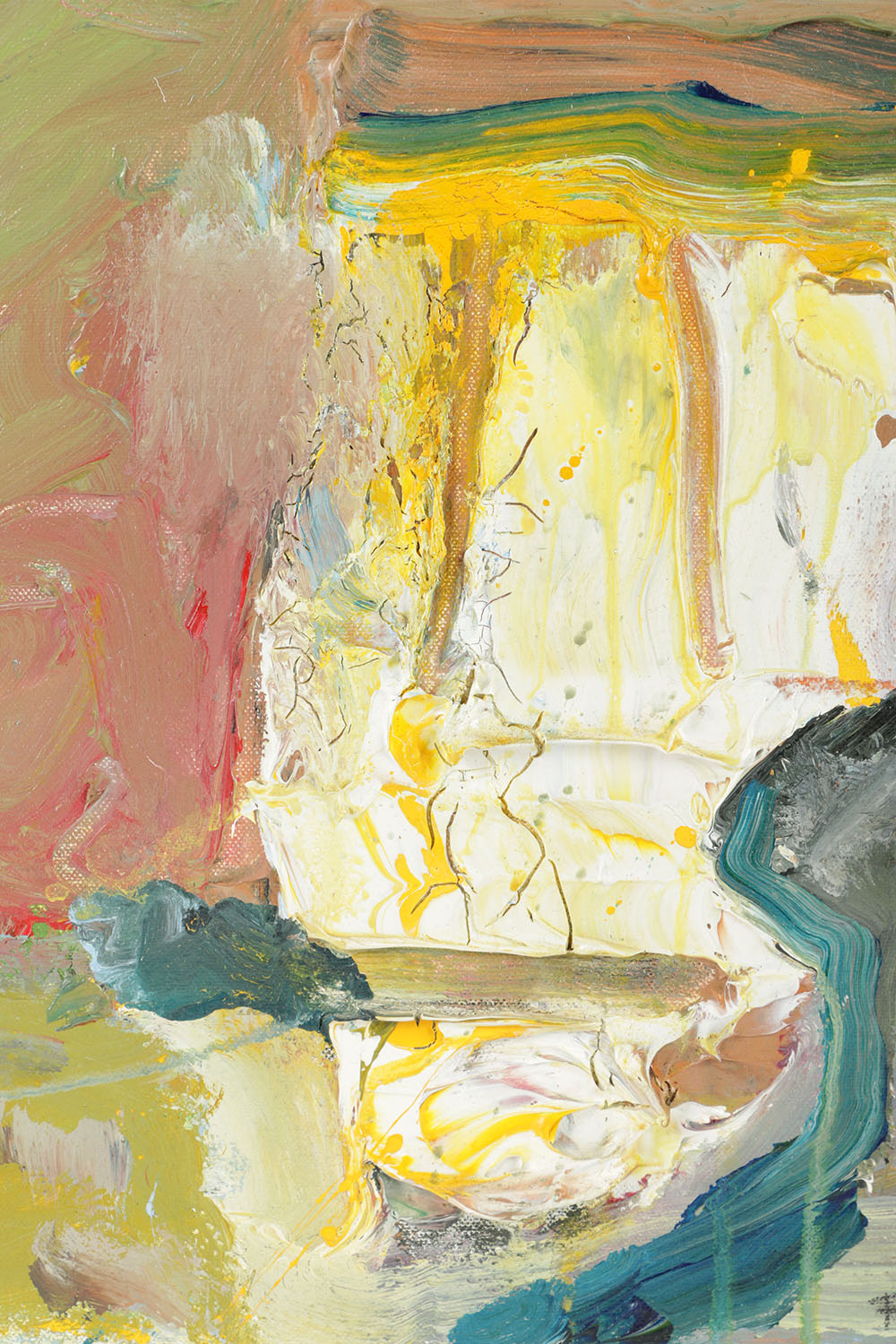 Robert T. Baribeau Acrylic Painting on Canvas Landscape