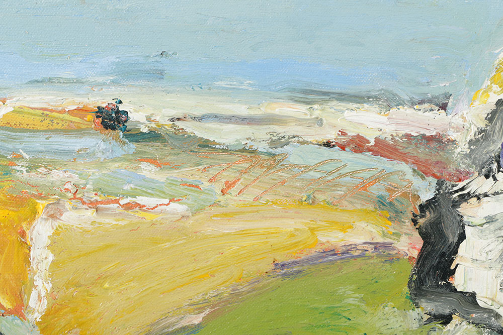 Robert T. Baribeau Acrylic Painting on Canvas Landscape