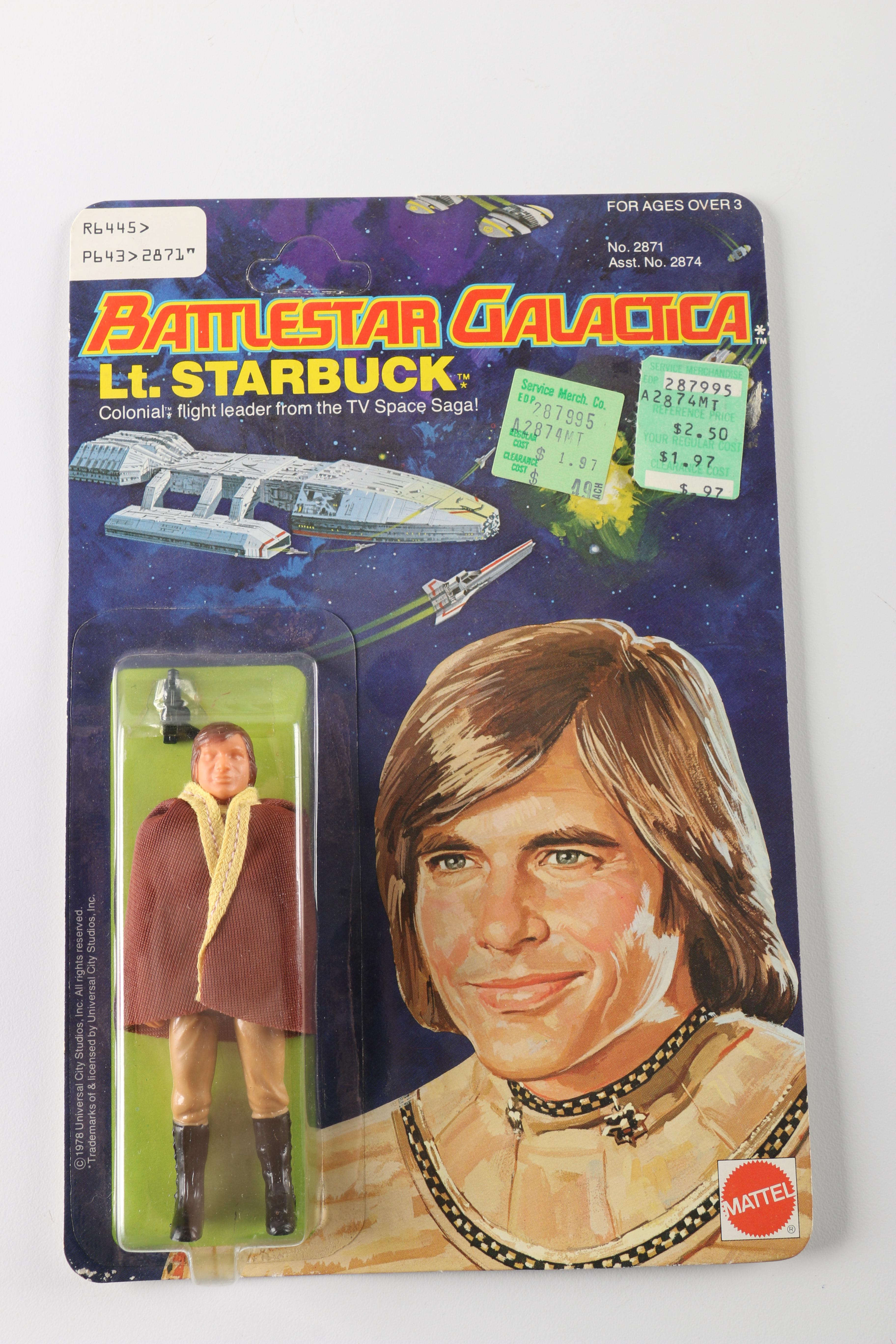 1978 Mattel Battlestar Galactica Action Figures
