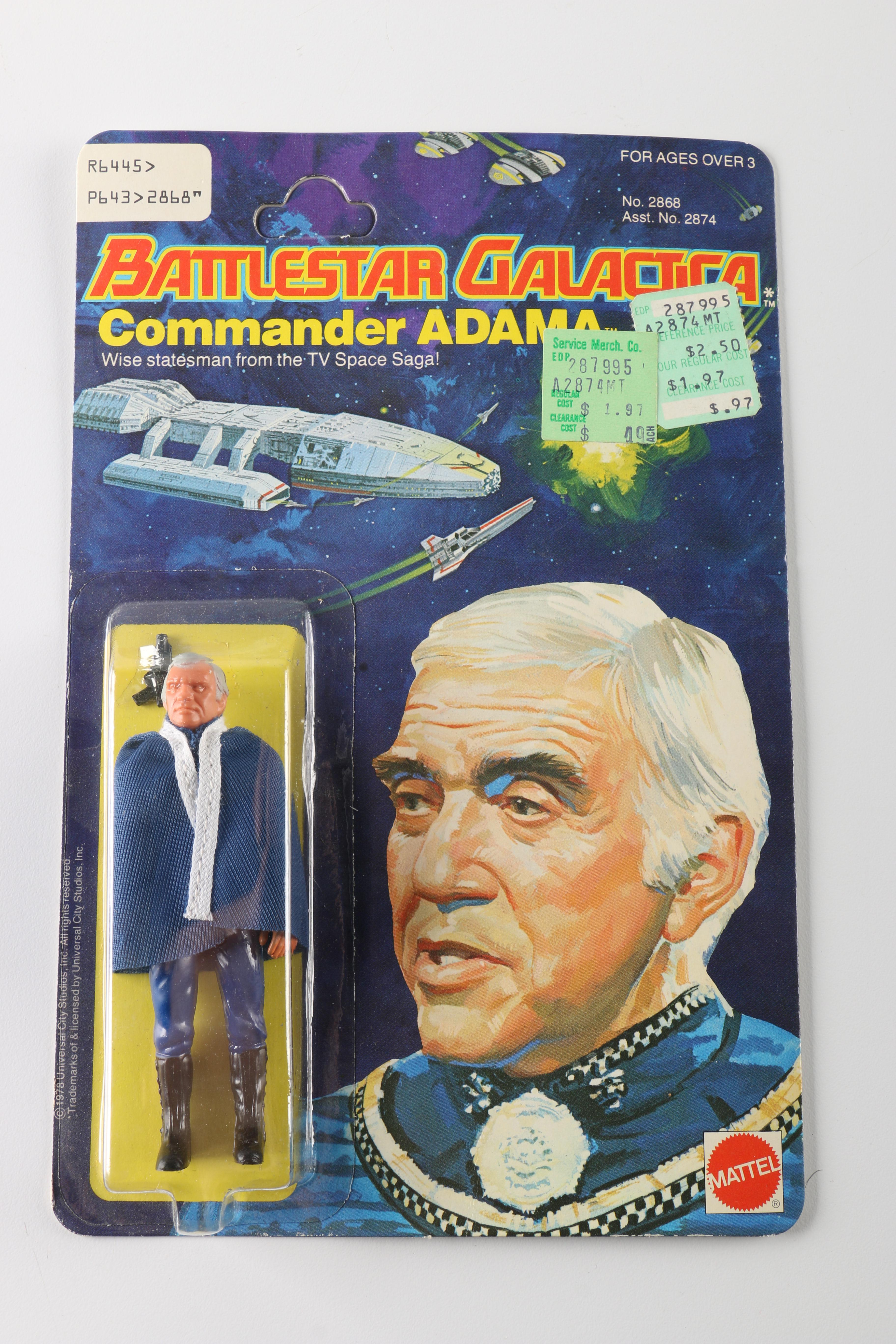 1978 Mattel Battlestar Galactica Action Figures