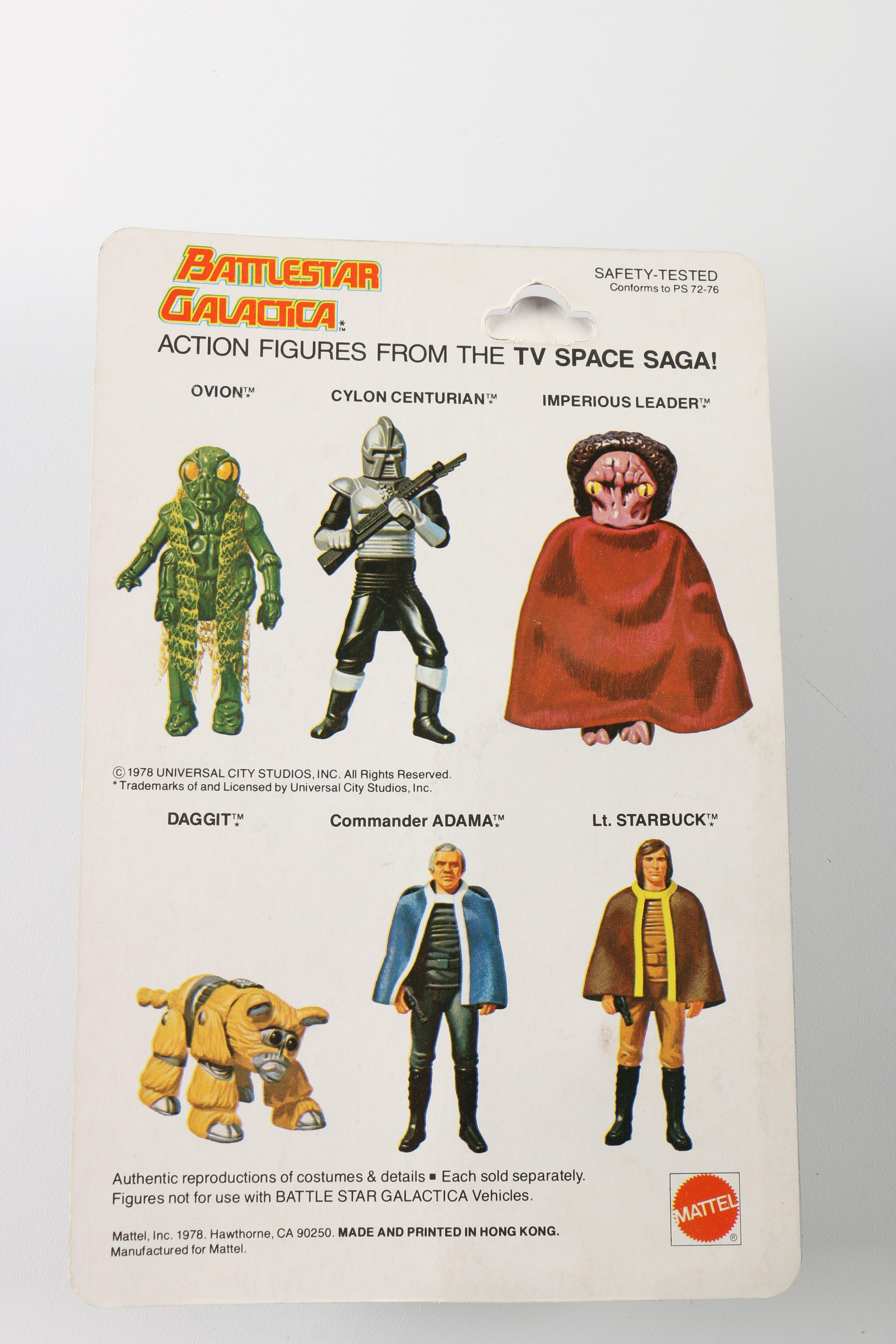 1978 Mattel Battlestar Galactica Action Figures