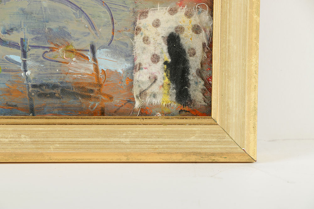 Robert T. Baribeau Mixed Media on Canvas "Color Wall Series"