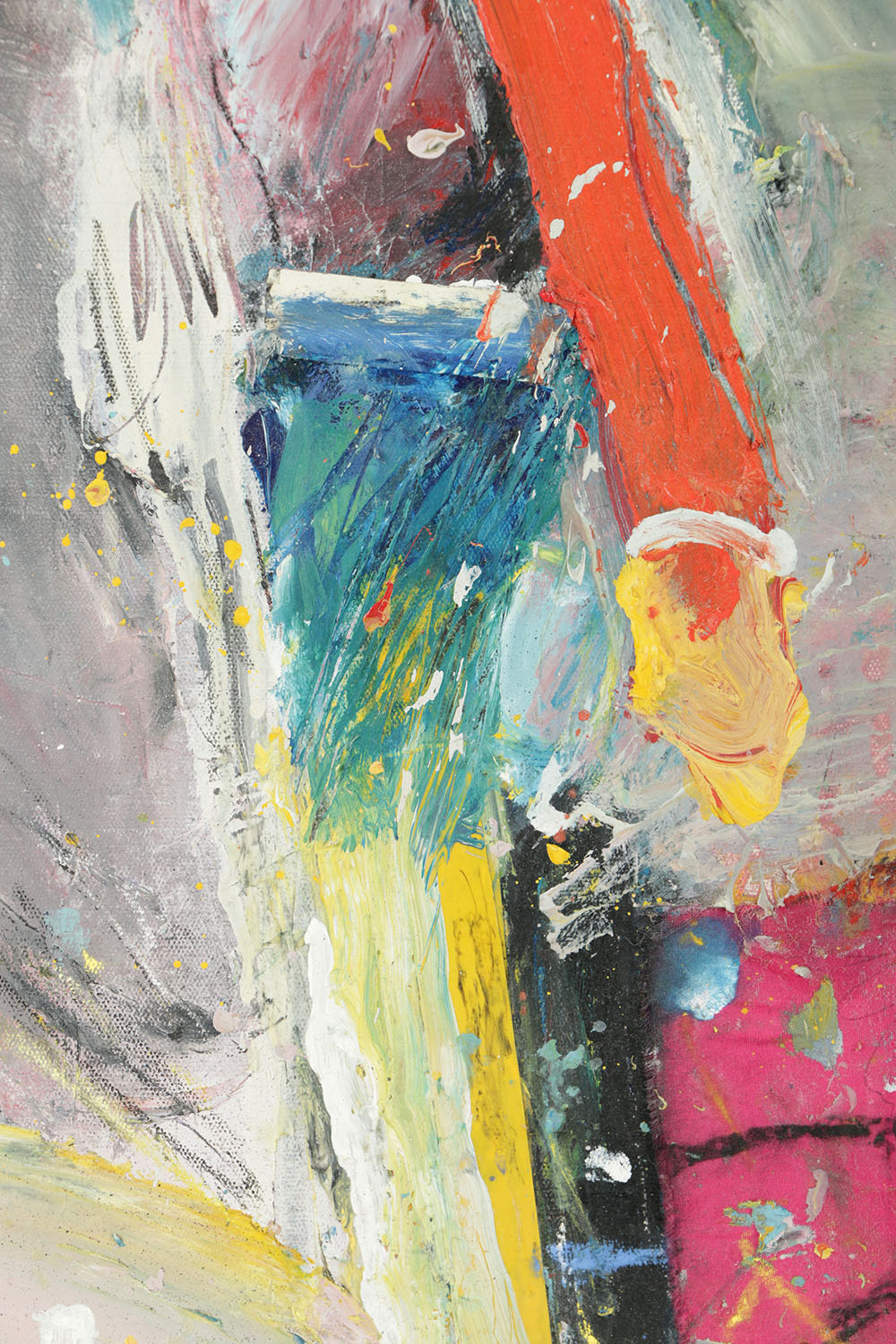 Robert T. Baribeau Mixed Media on Canvas "Signal Man"