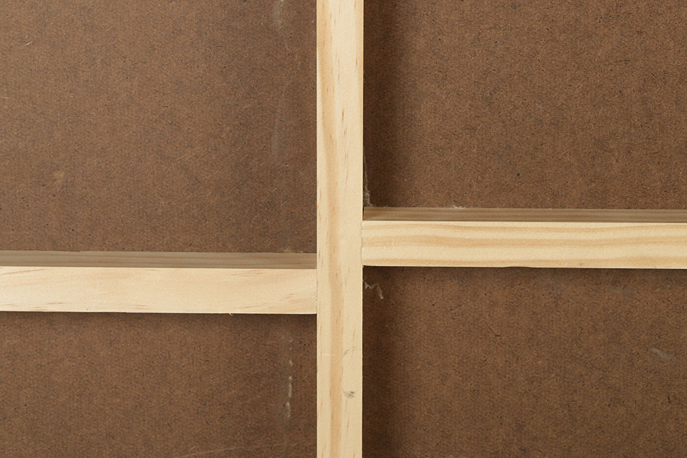 Stephanie Evans Acrylic Painting on Board Abstract Floral