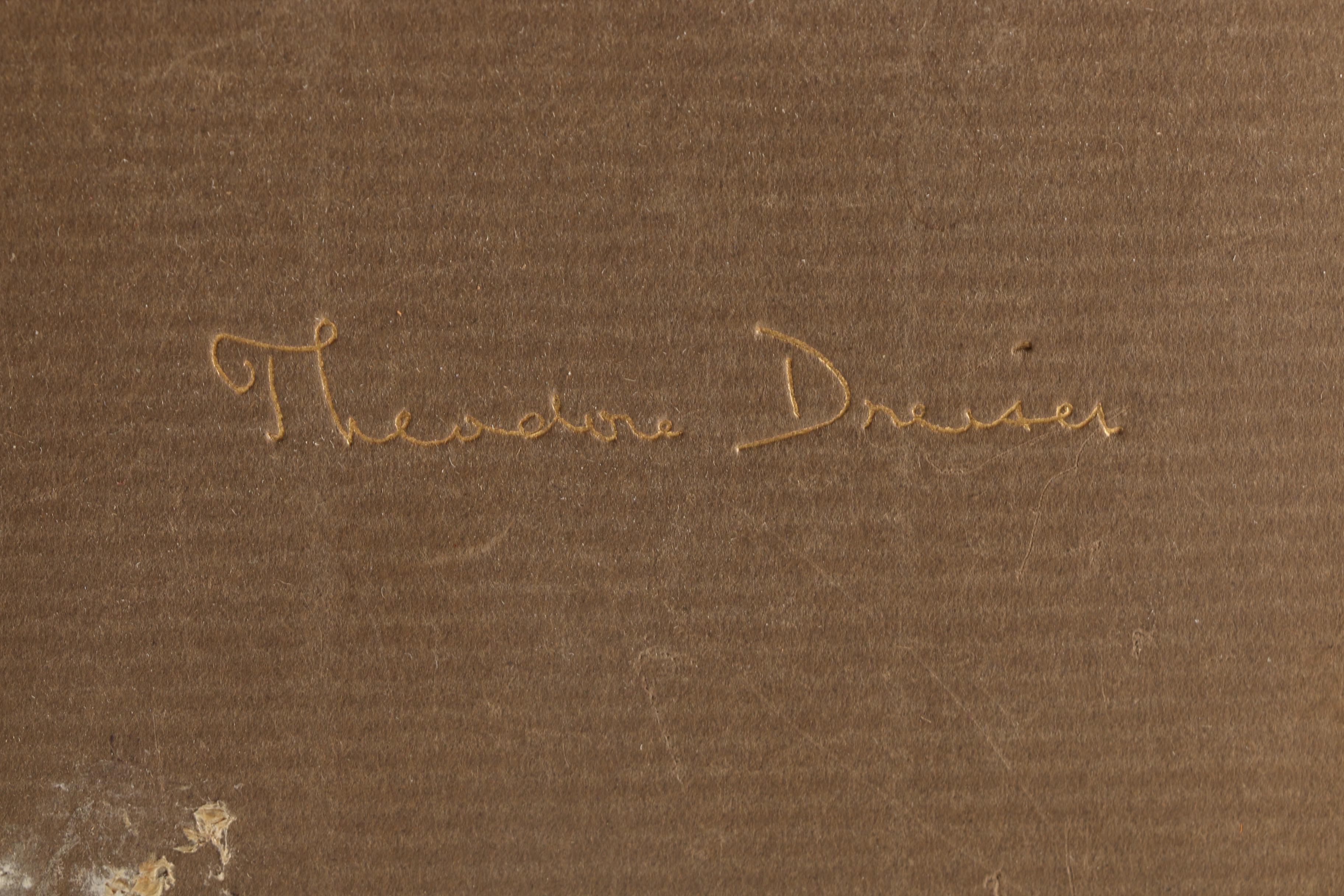 Poetry Book "Moods, Cadenced and Declaimed" by Theodore Dreiser