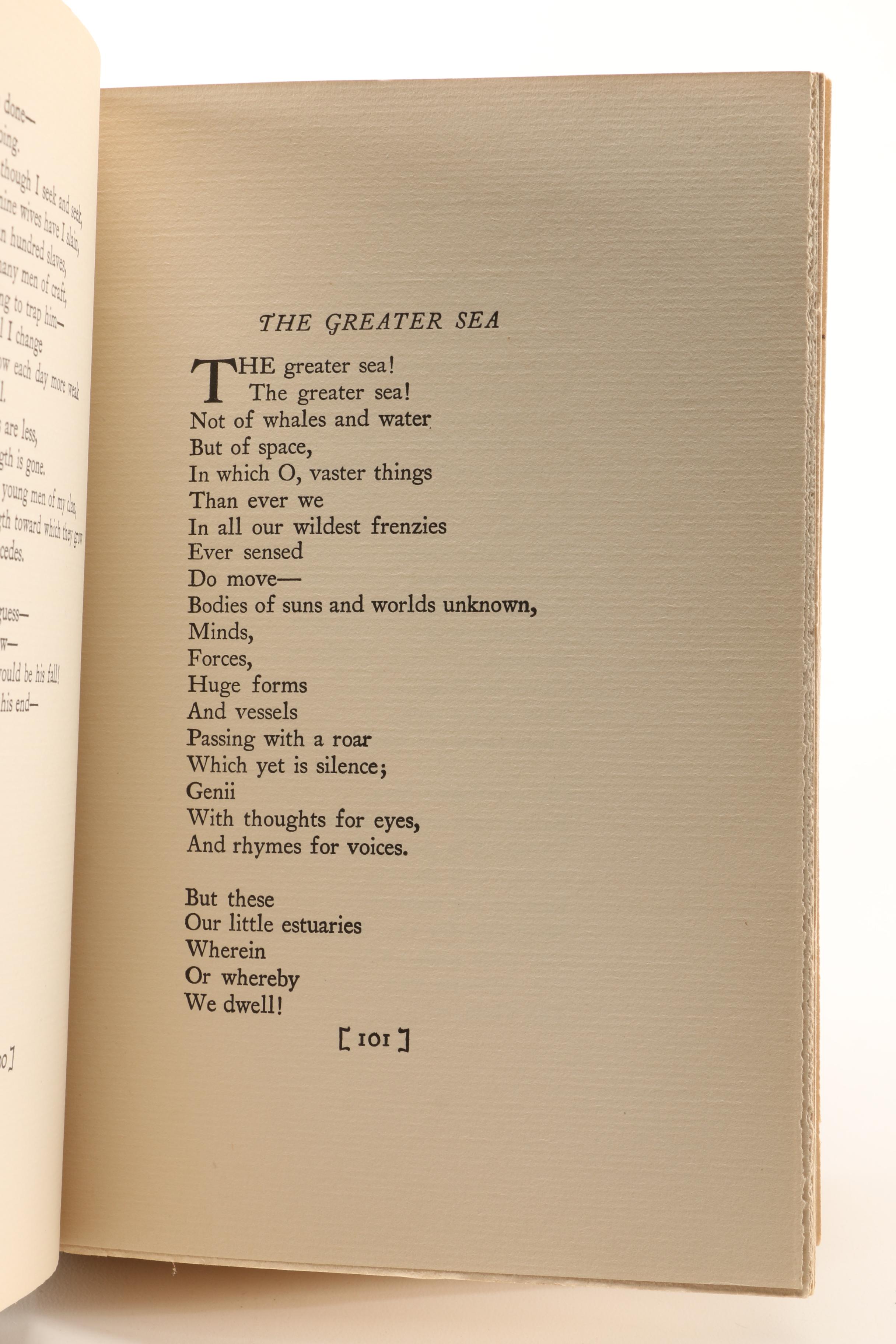 Poetry Book "Moods, Cadenced and Declaimed" by Theodore Dreiser