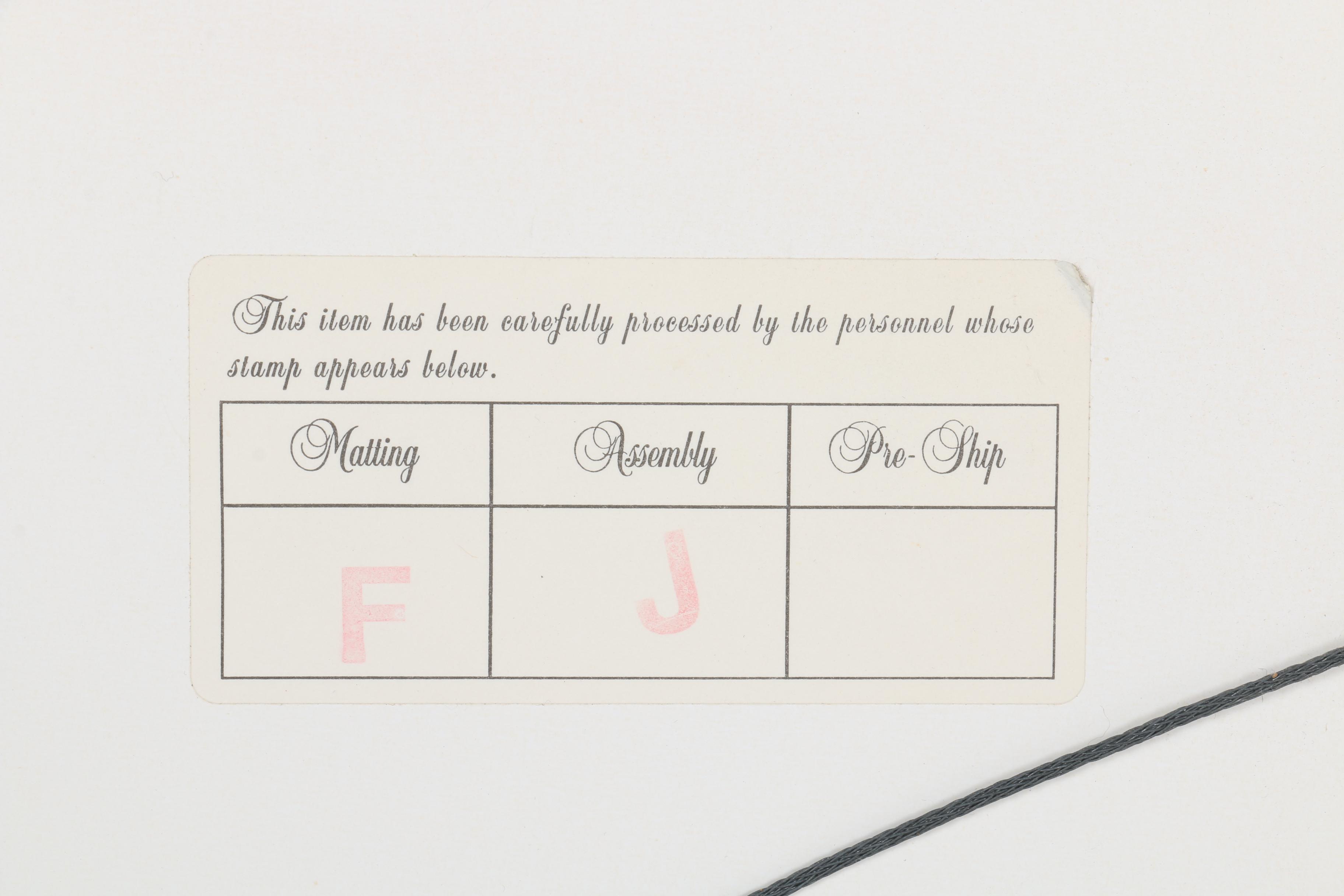 Yaacov Agam Limited Edition Serigraph "Movement in Bleu Space"