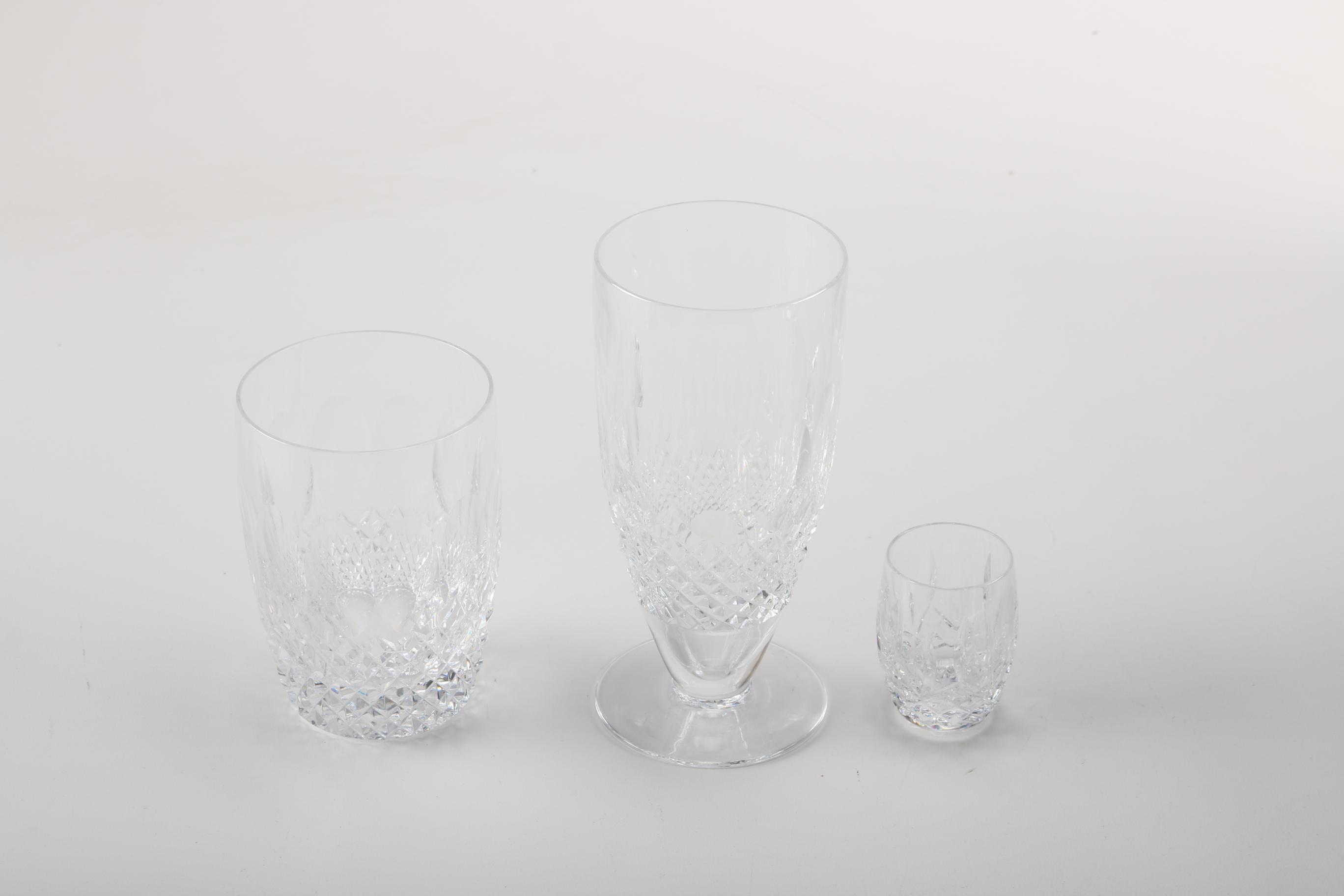 Waterford Cut Crystal Glasses