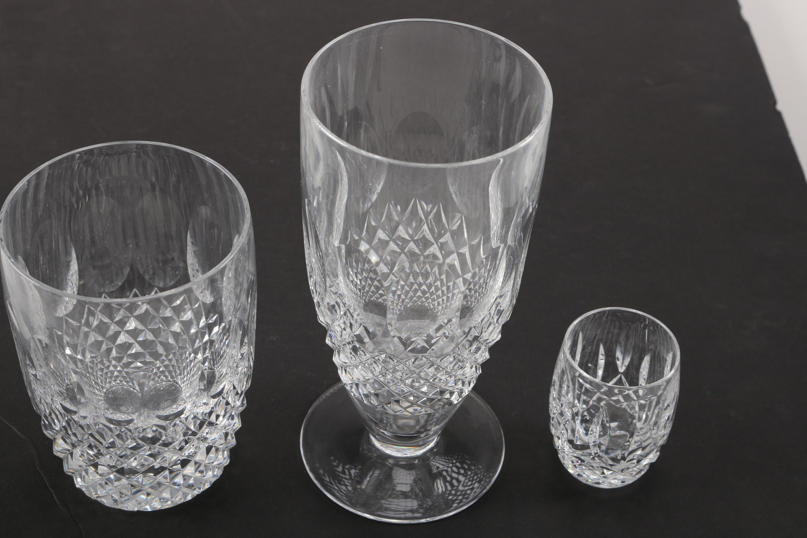 Waterford Cut Crystal Glasses