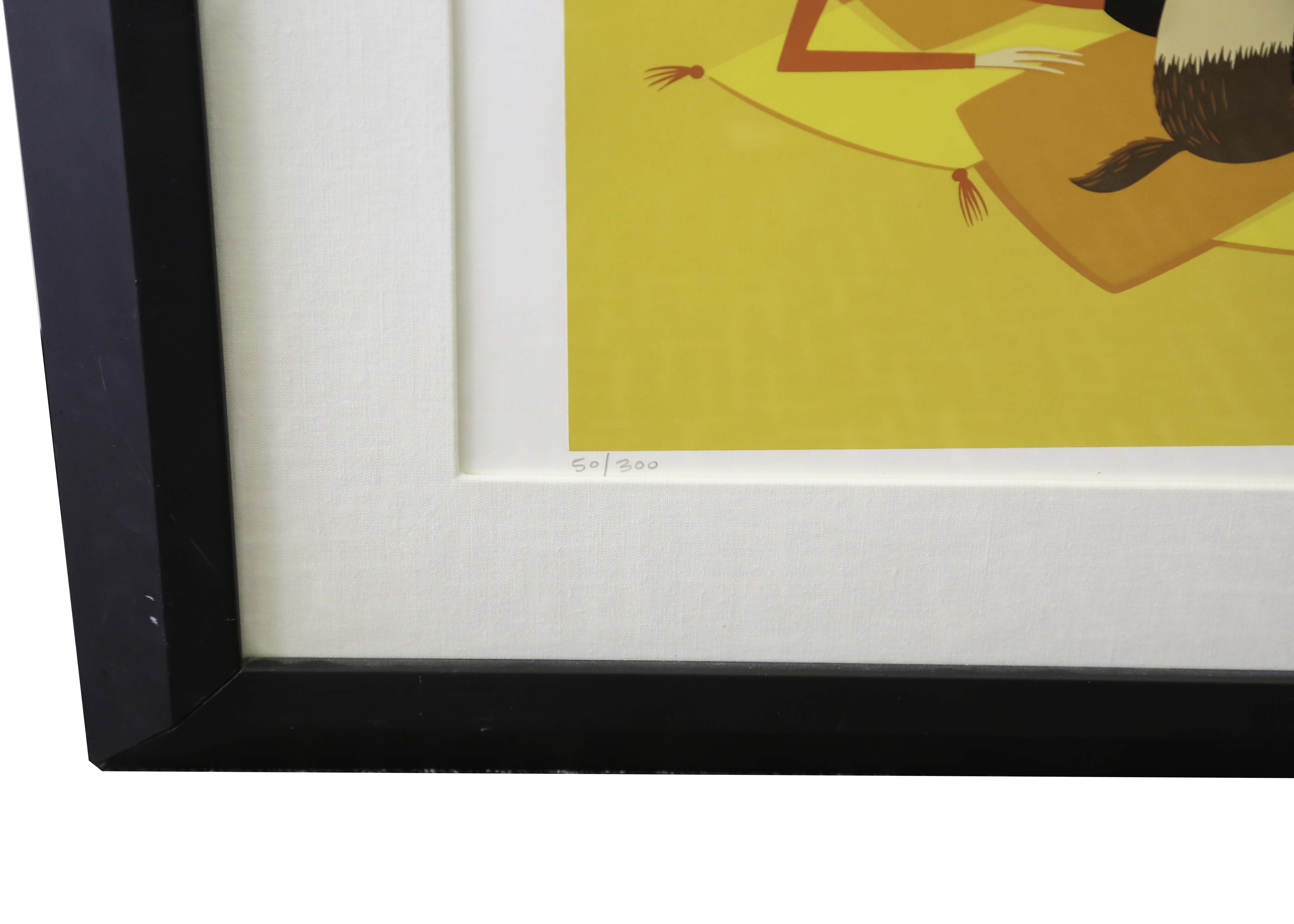 Shag Limited Edition Serigraph "Mellow Bacchanal"