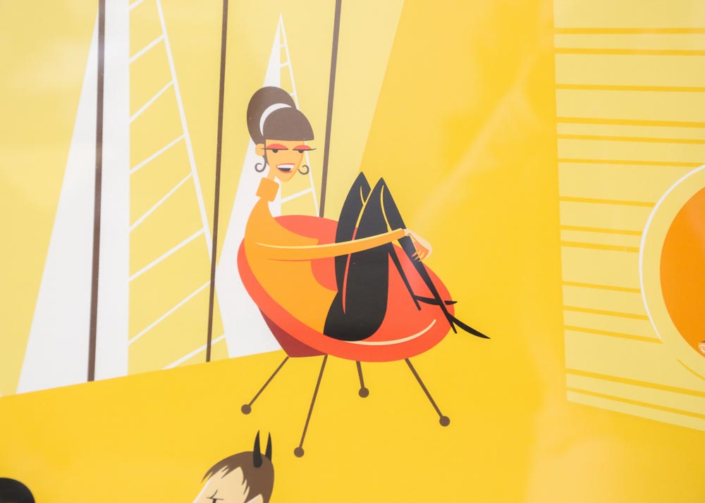 Shag Limited Edition Serigraph "Mellow Bacchanal"