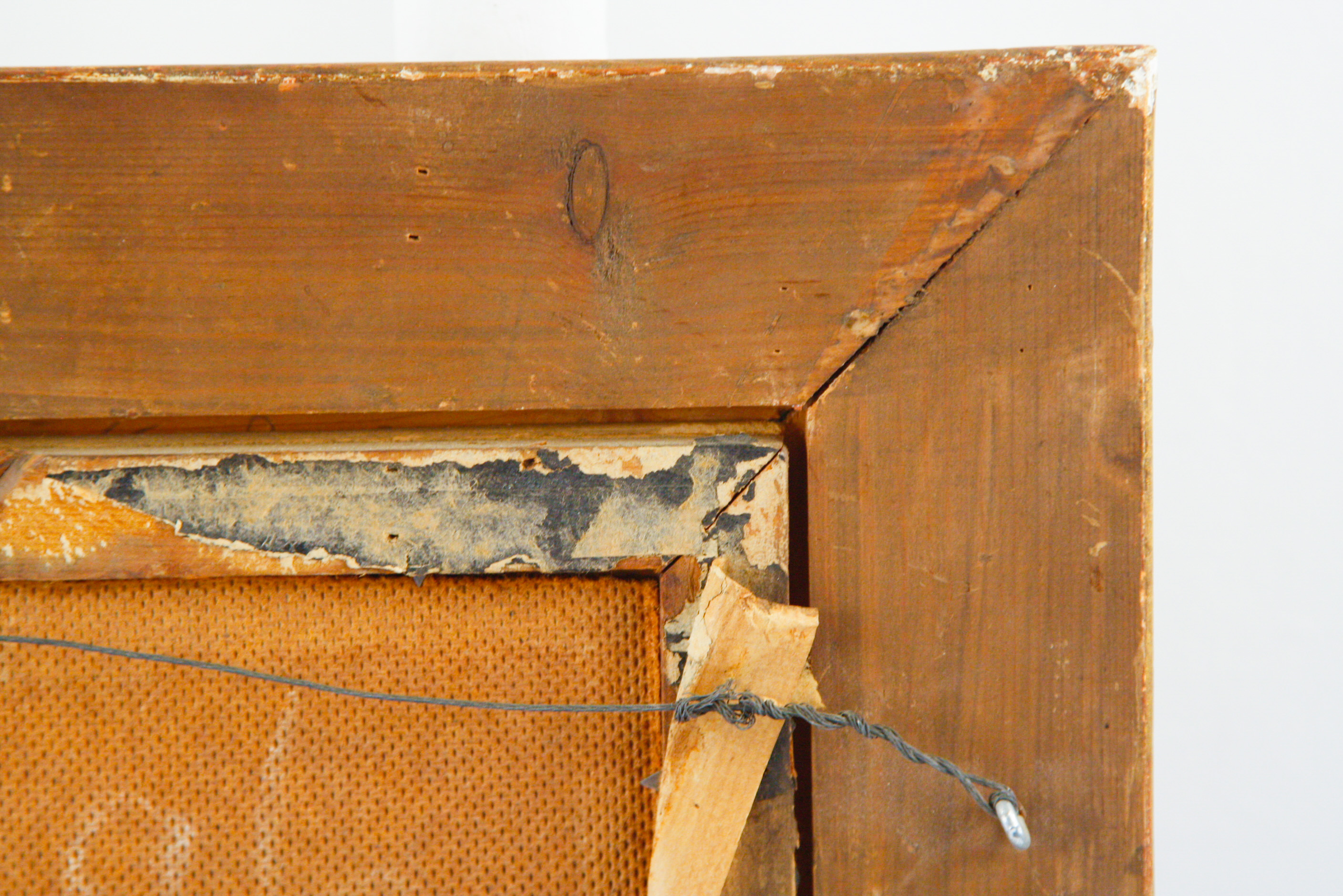 Framed Oil on Board Portrait of a Spanish Woman