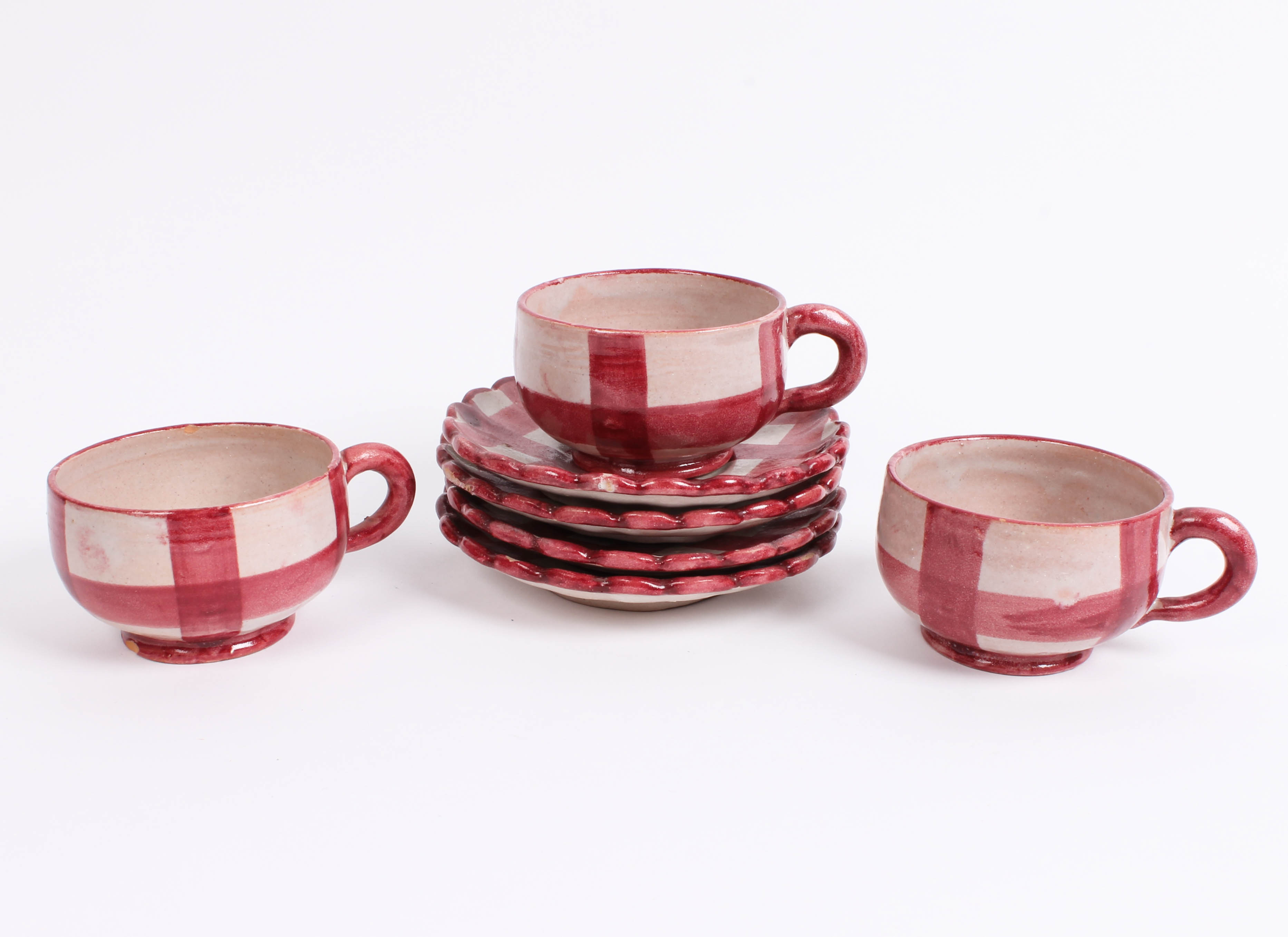 Set of Hand-Painted Italian Dinnerware